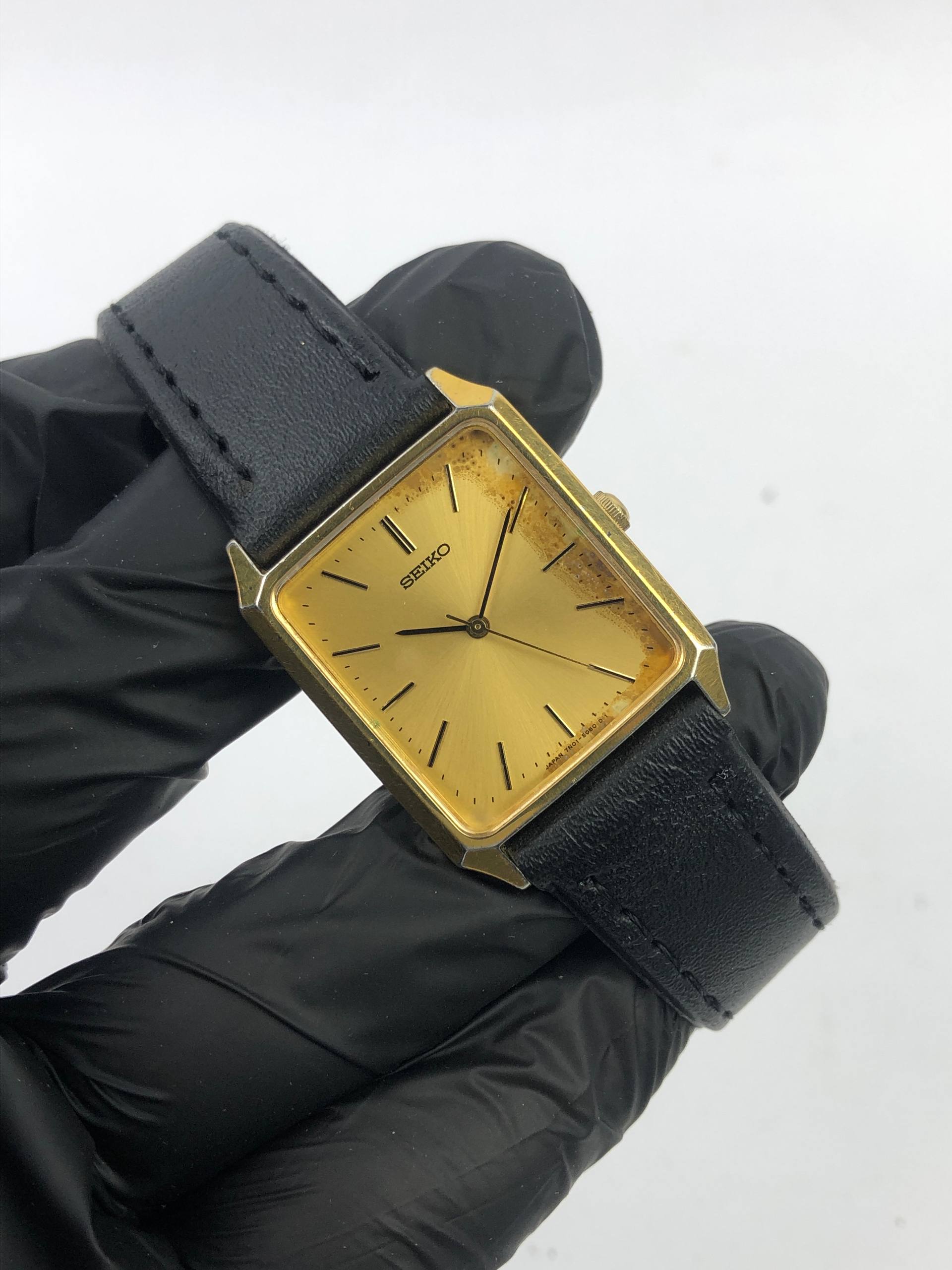 SEIKO TANK PRIA QUARTZ ORIGINAL - Gambar 4