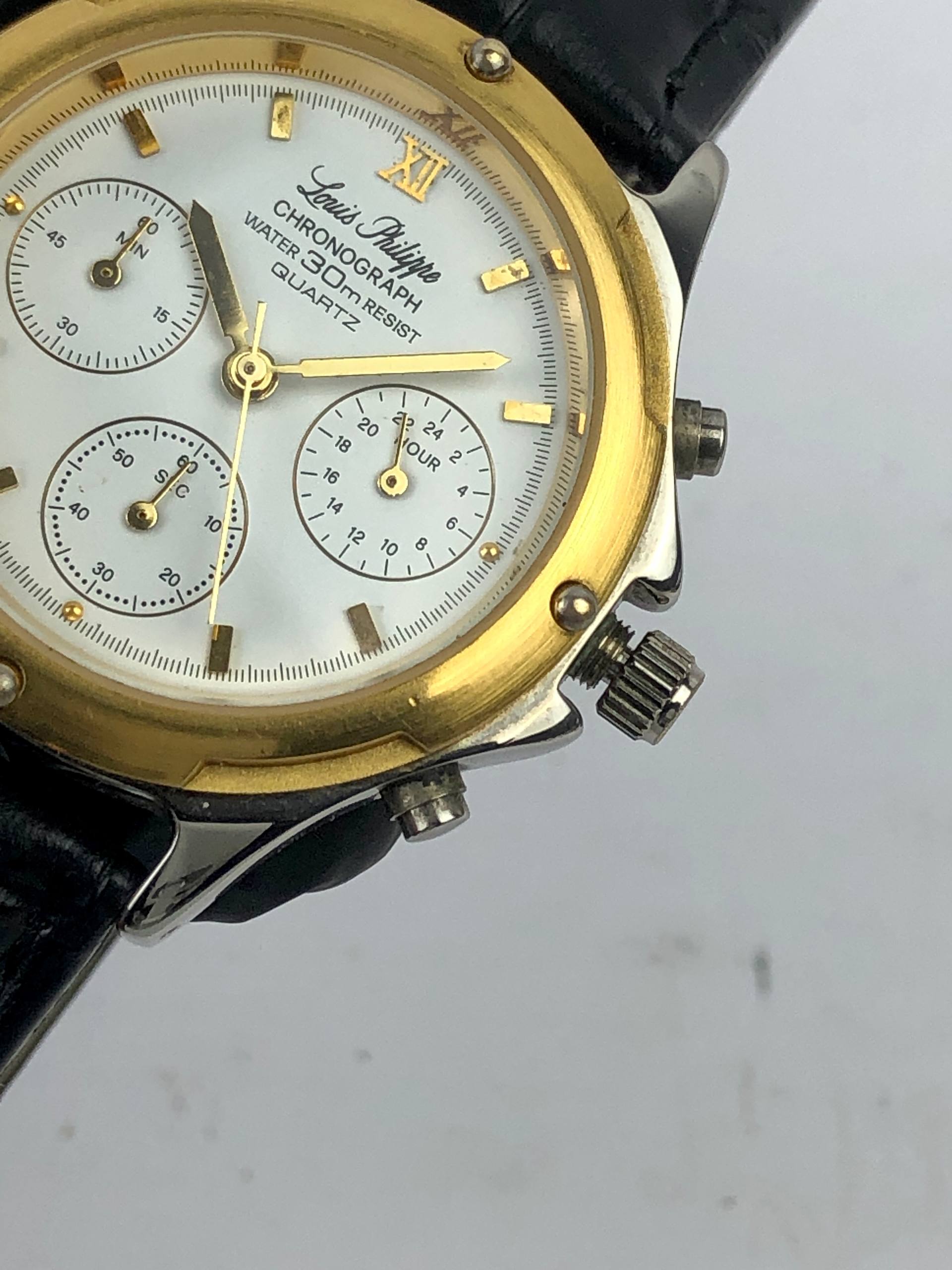 LOUIS PHILLIPE CHRONOGRAPH ORIGINAL - Gambar 4