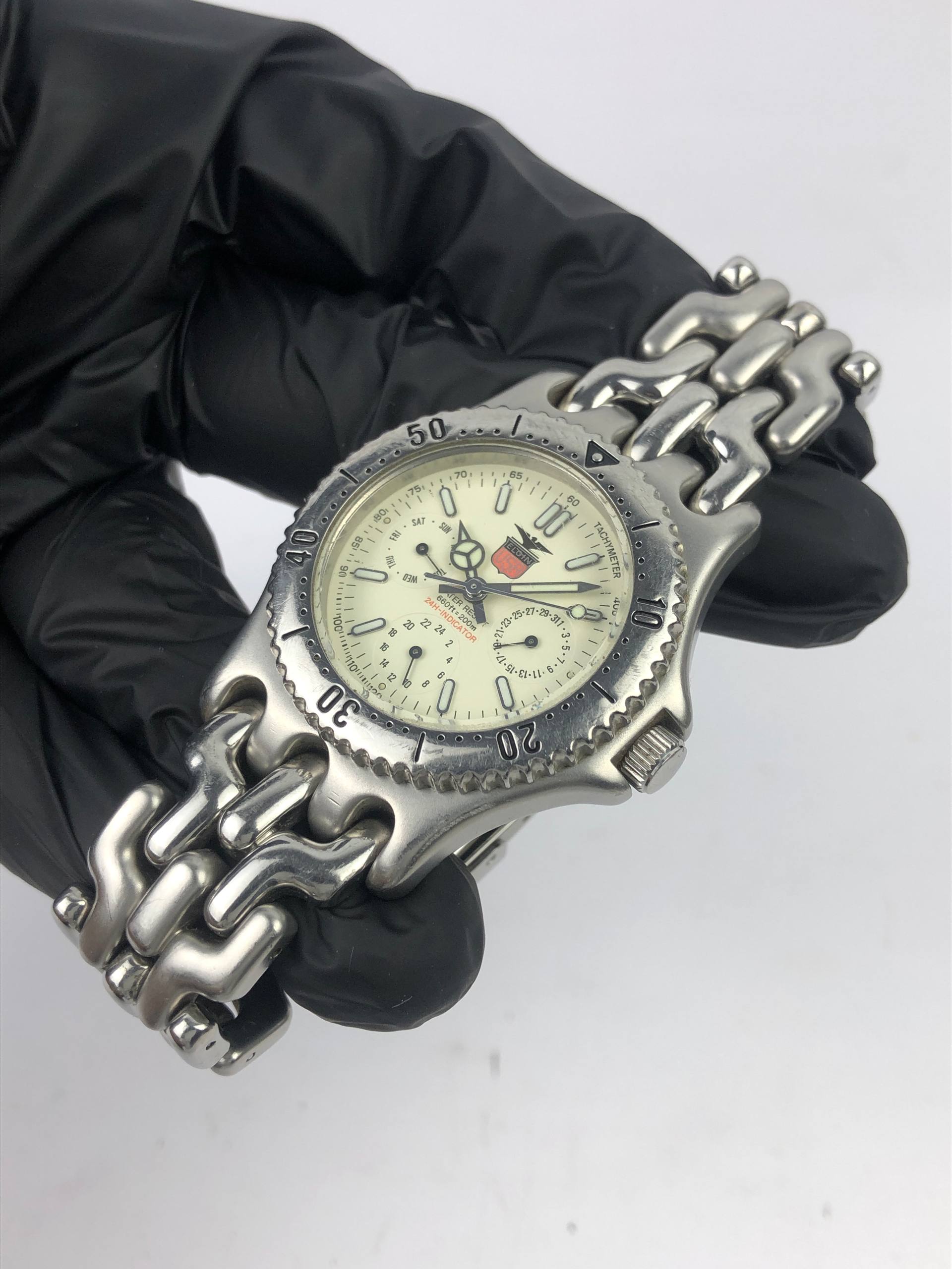 ELGIN USA QUARTZ SUB DAYDATE ALL ORIGINAL - Gambar 3