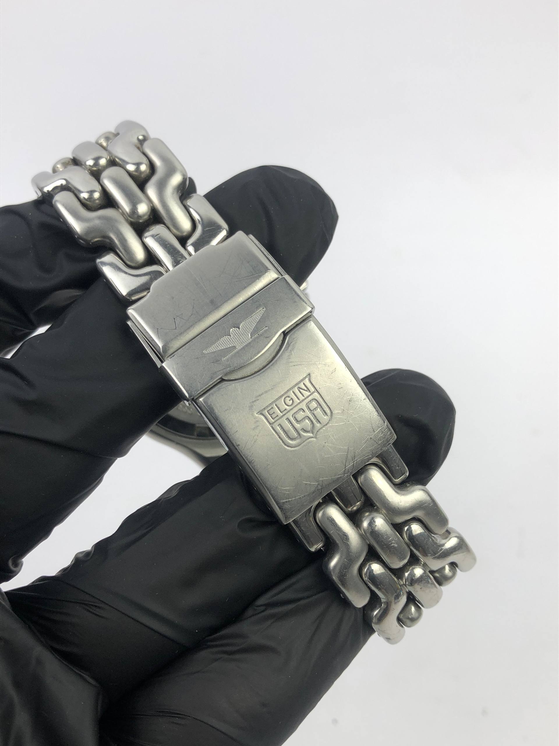 ELGIN USA QUARTZ SUB DAYDATE ALL ORIGINAL - Gambar 8