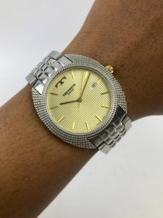 SWISSMADE TECHNOS QUARTZ TEXTURE CASE AND DIAL ALL ORIGINAL