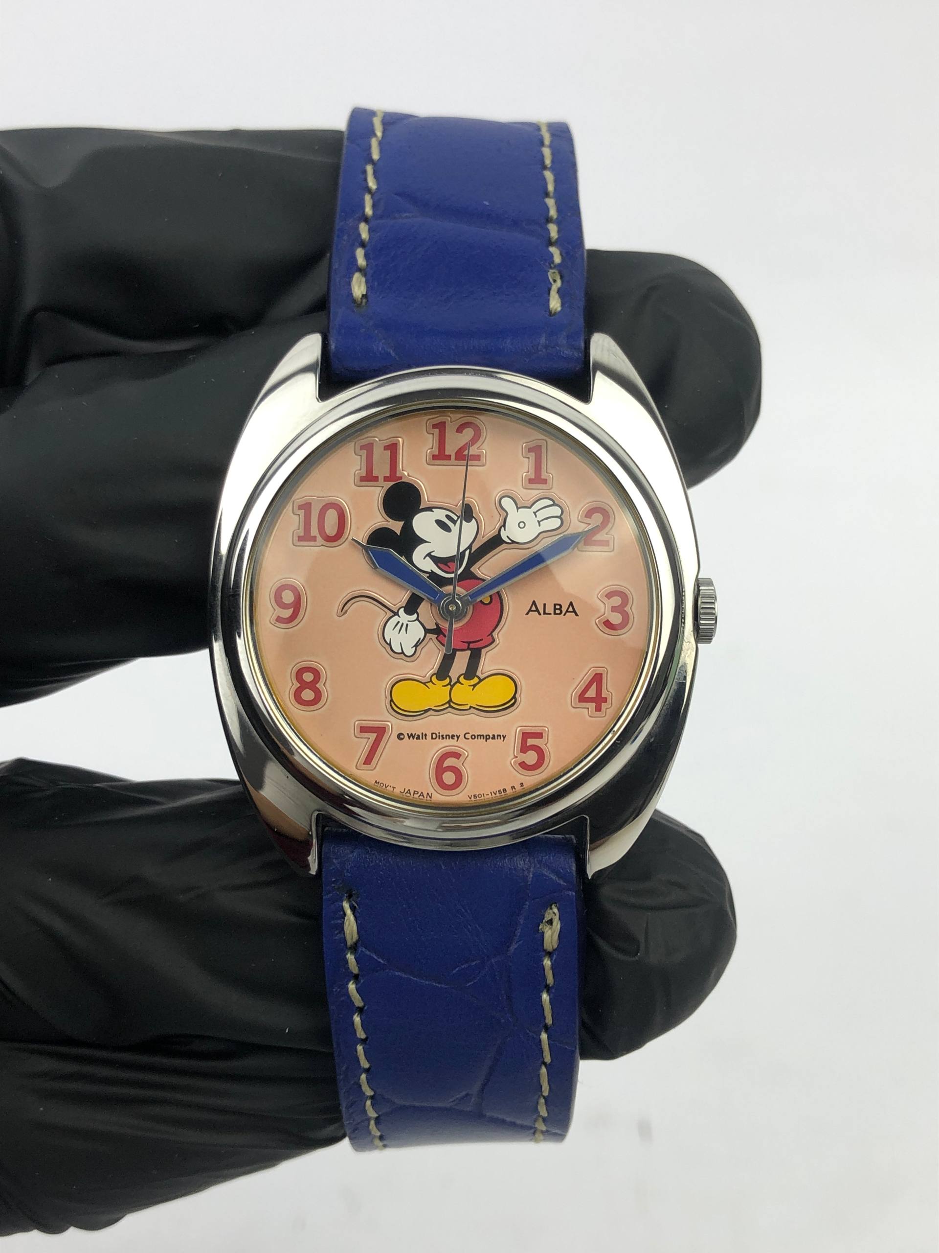 RARE ALBA CHARACTER SALMON DIAL FULL STAINLESS STEEL - Gambar 2