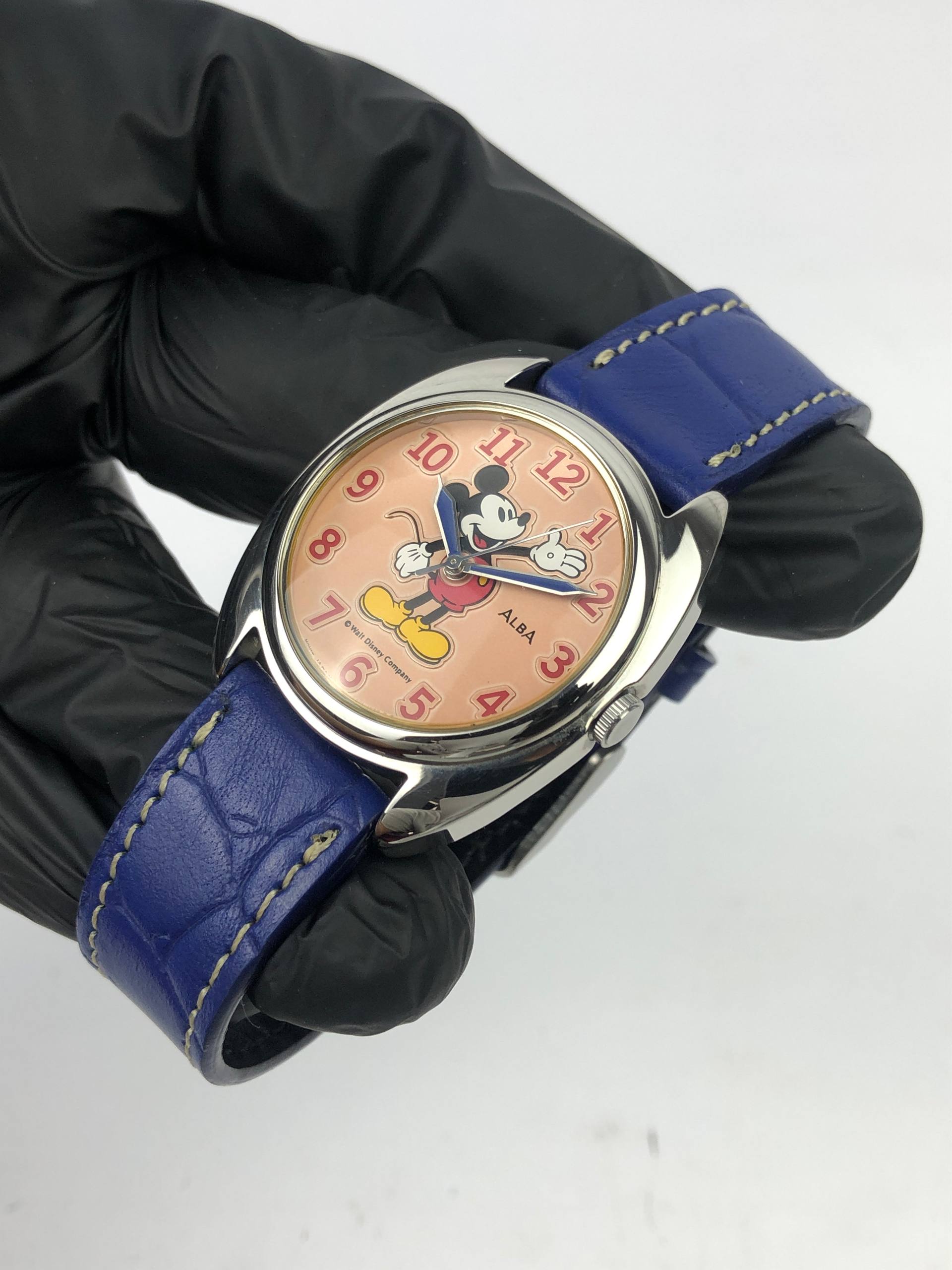 RARE ALBA CHARACTER SALMON DIAL FULL STAINLESS STEEL - Gambar 3