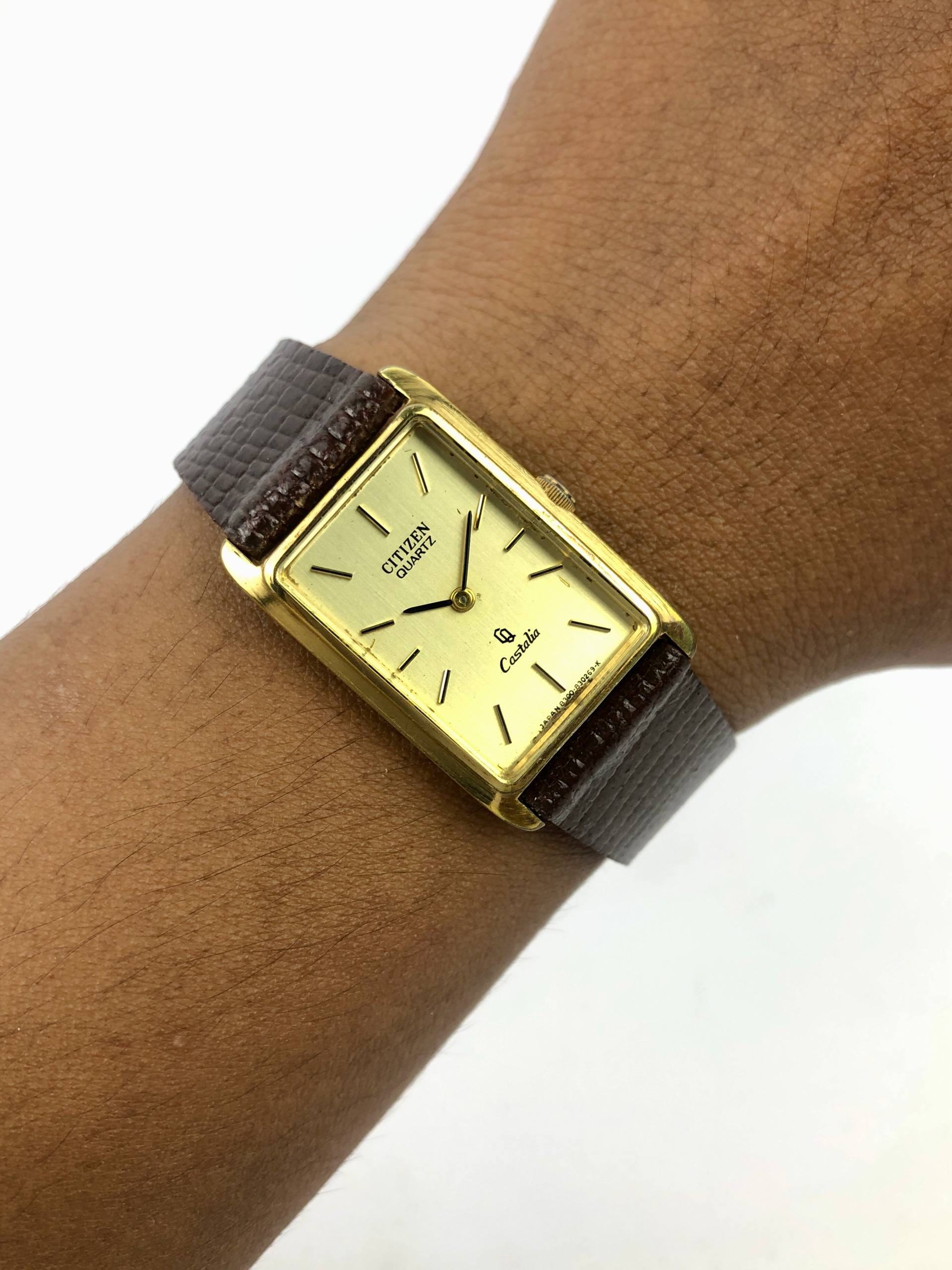 CITIZEN CASTALIA CQ TANK LADIES