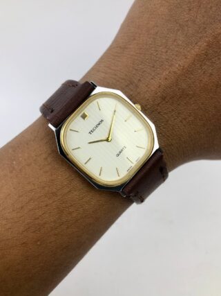 SWISSMADE TECHNOS TWOTONE LINEN DIAL