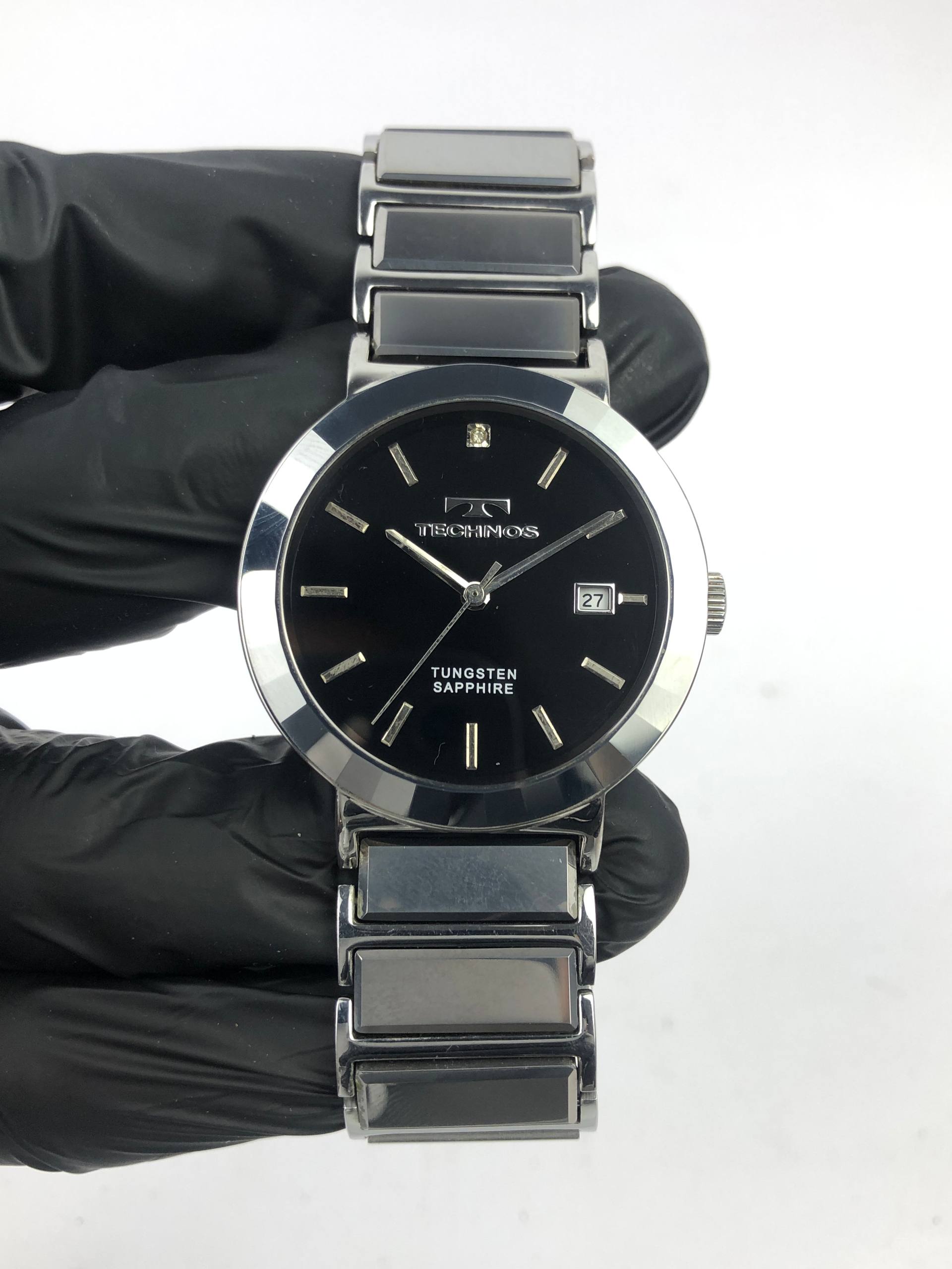 SWISSMADE TECHNOS TUNGSTEN SAPPHIRE ALL ORIGINAL - Gambar 2