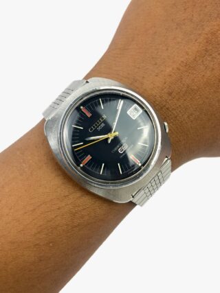 CITIZEN COSMOTRON TRANSISTOR X8 DEEP BLUE DIAL