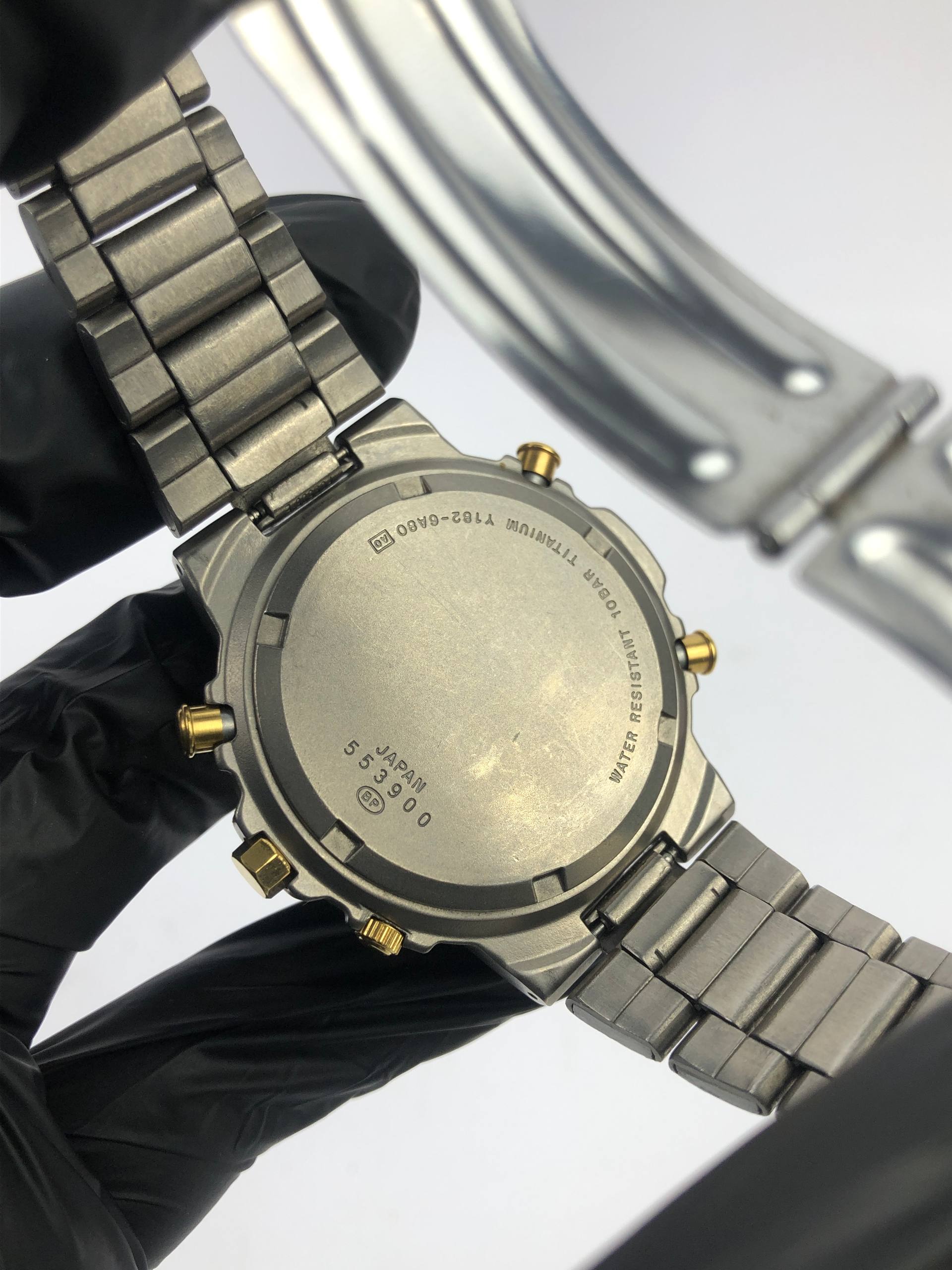 ALBA EPSILON CHRONOGRAPH FULL TITANIUM - Gambar 8