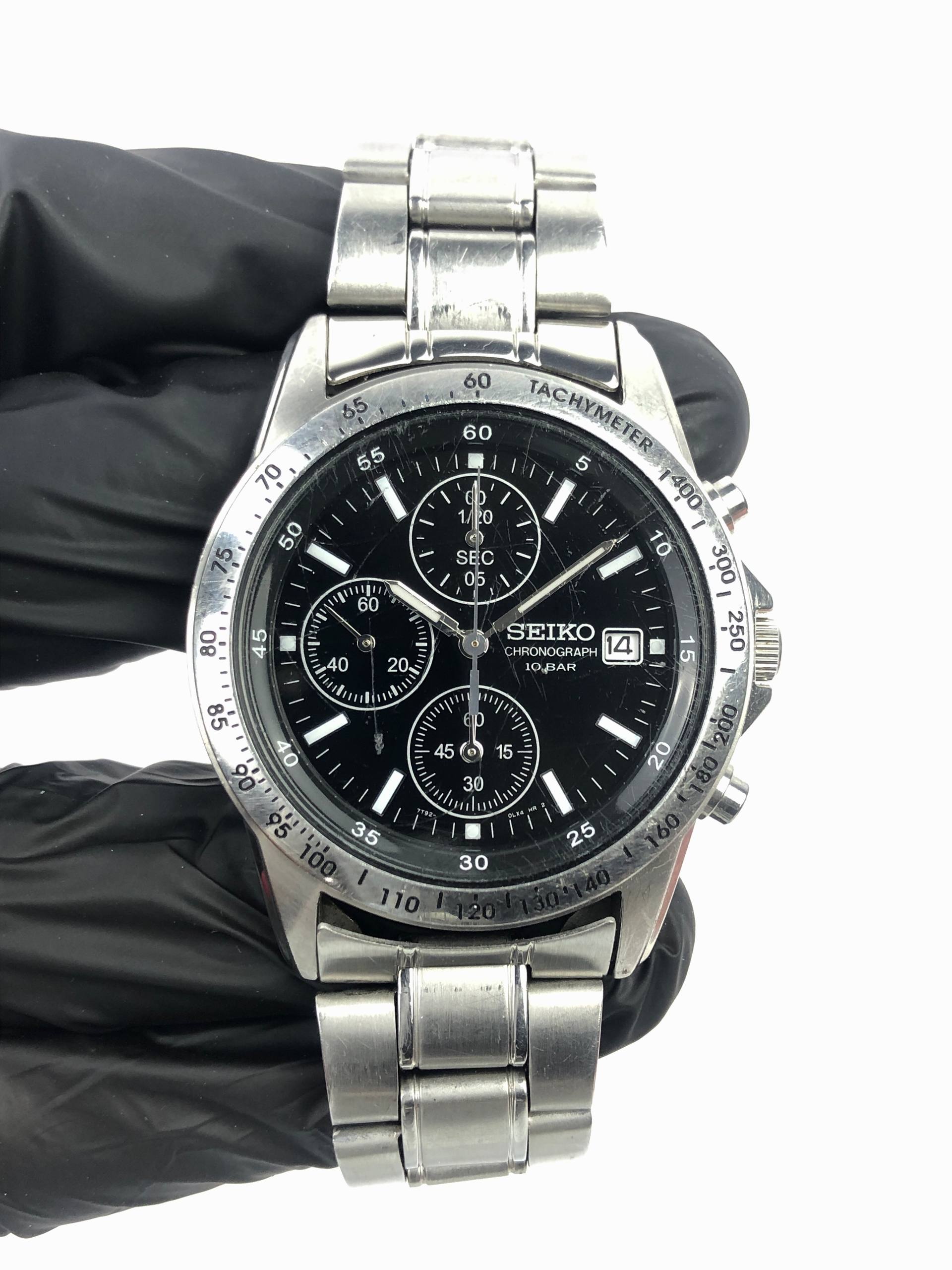 SEIKO CHRONOGRAPH ALL ORIGINAL - Gambar 2