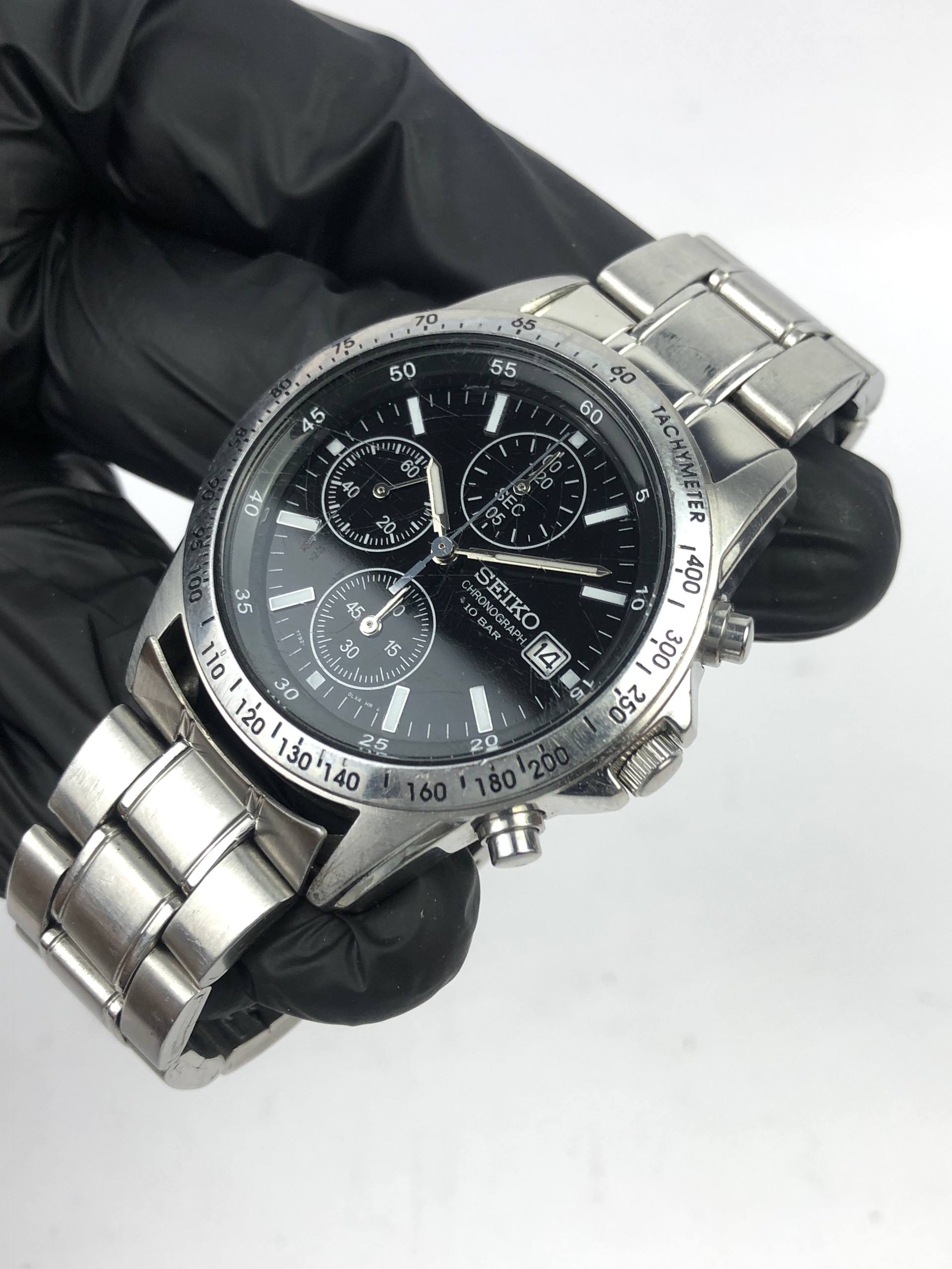 SEIKO CHRONOGRAPH ALL ORIGINAL - Gambar 3