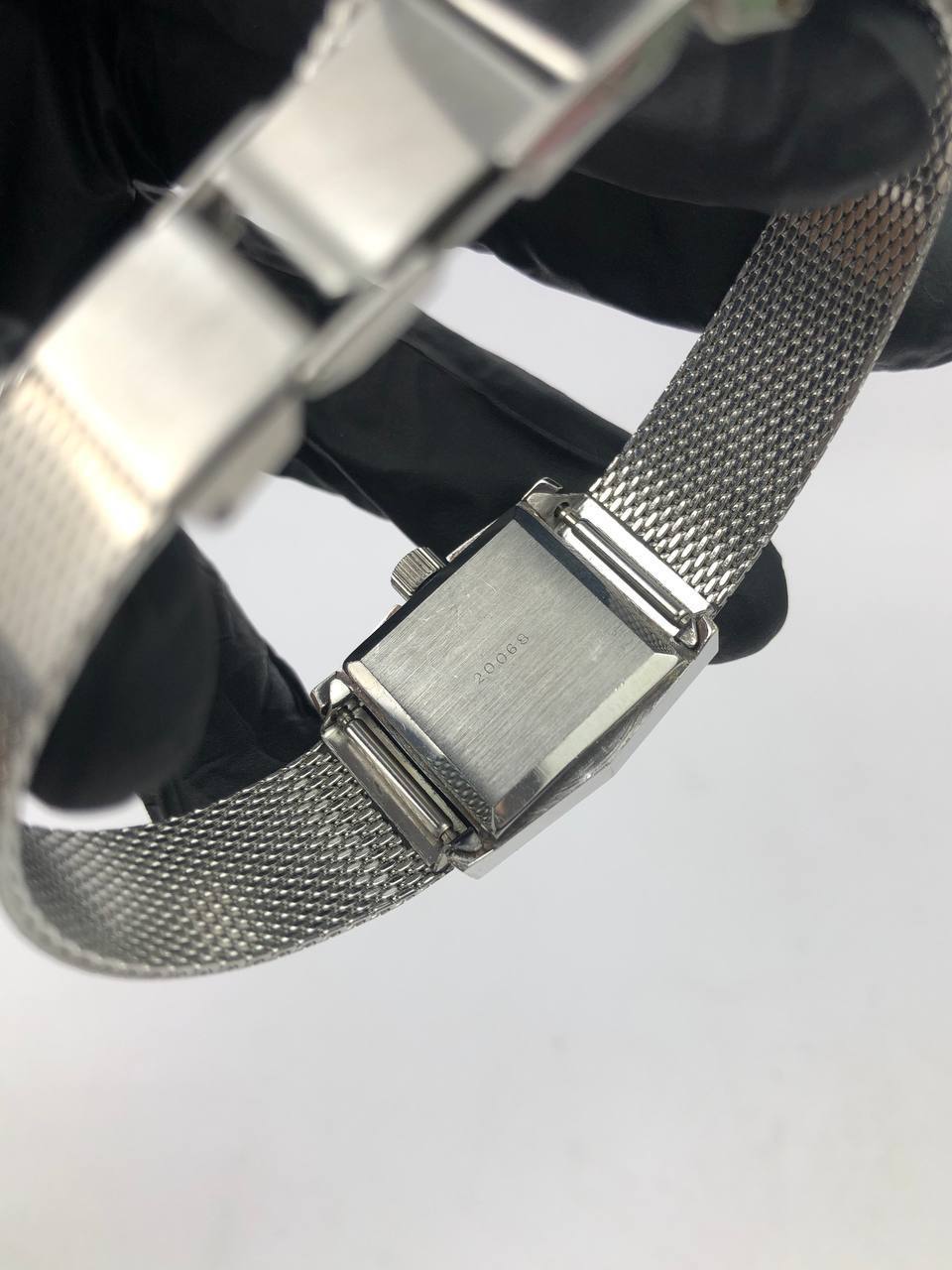 SWISSMADE EDOX BLUE SUNBURST DIAL TANK ALL ORIGINAL - Gambar 8