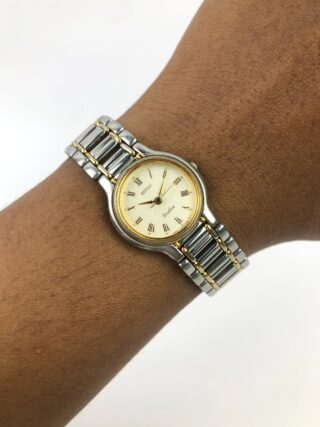 SEIKO EXCELINE TWOTONE ROMAN DIAL