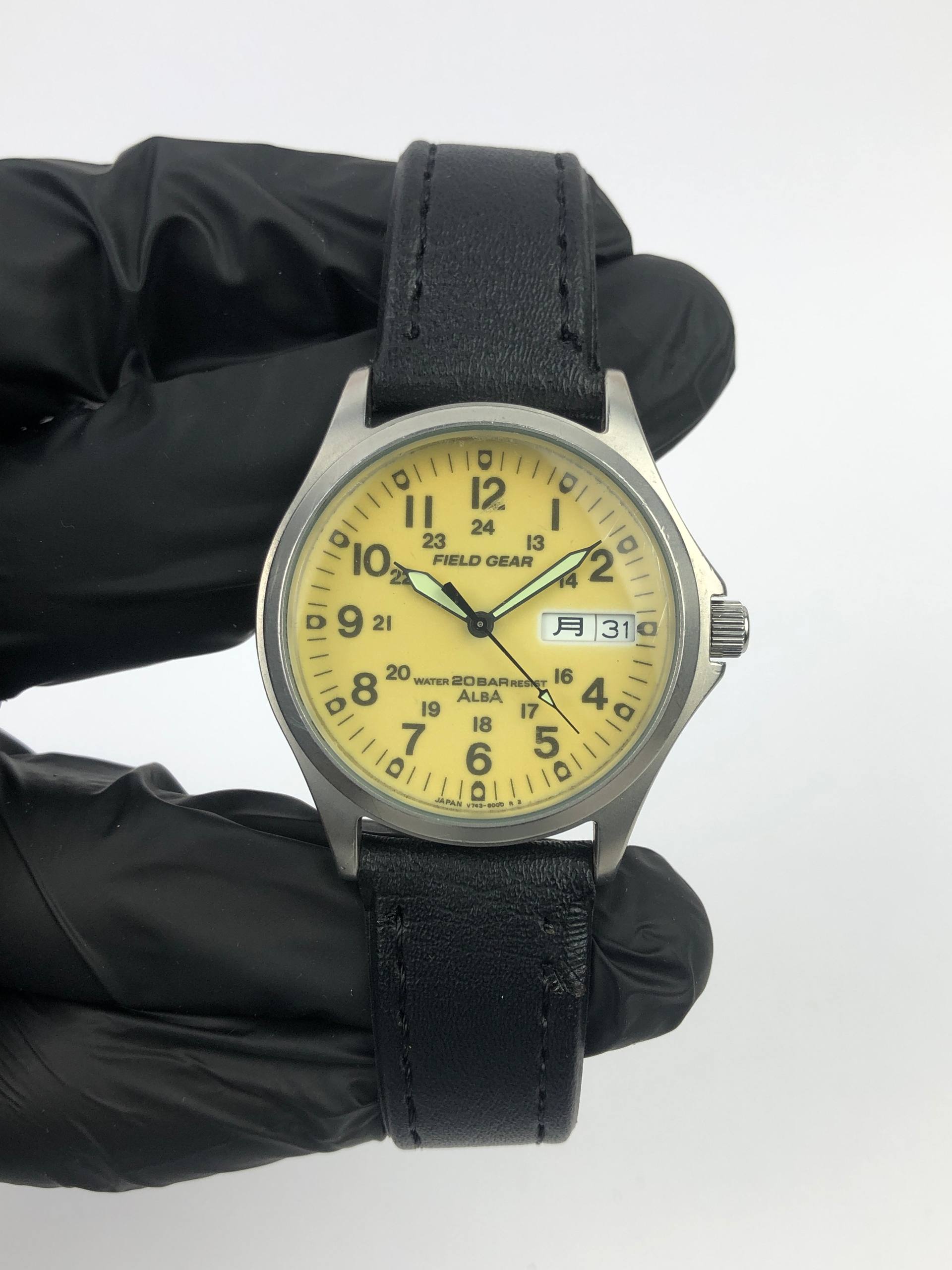 ALBA FIELD GEAR MILITARY FULL LUME DIAL - Gambar 2