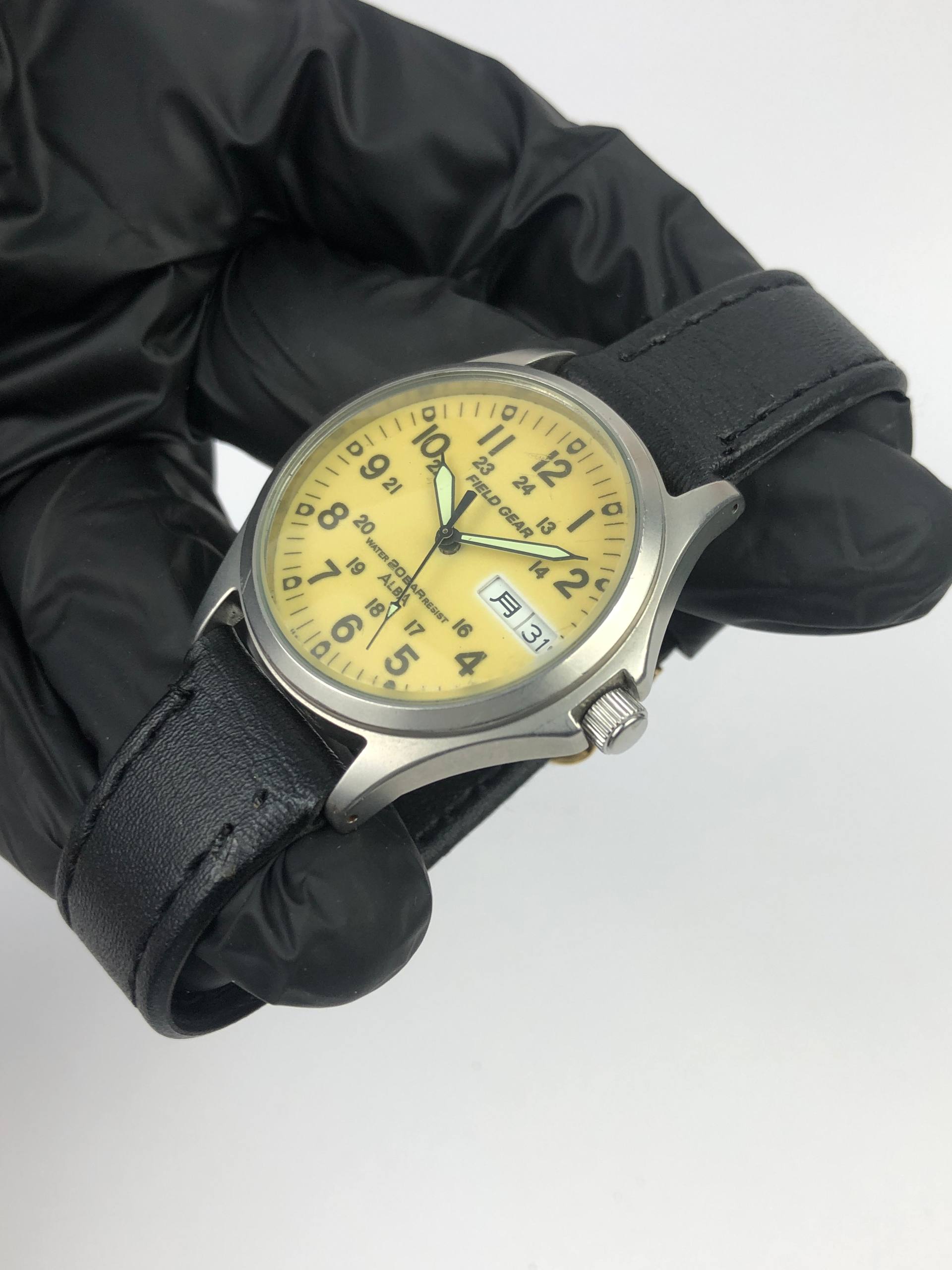 ALBA FIELD GEAR MILITARY FULL LUME DIAL - Gambar 3