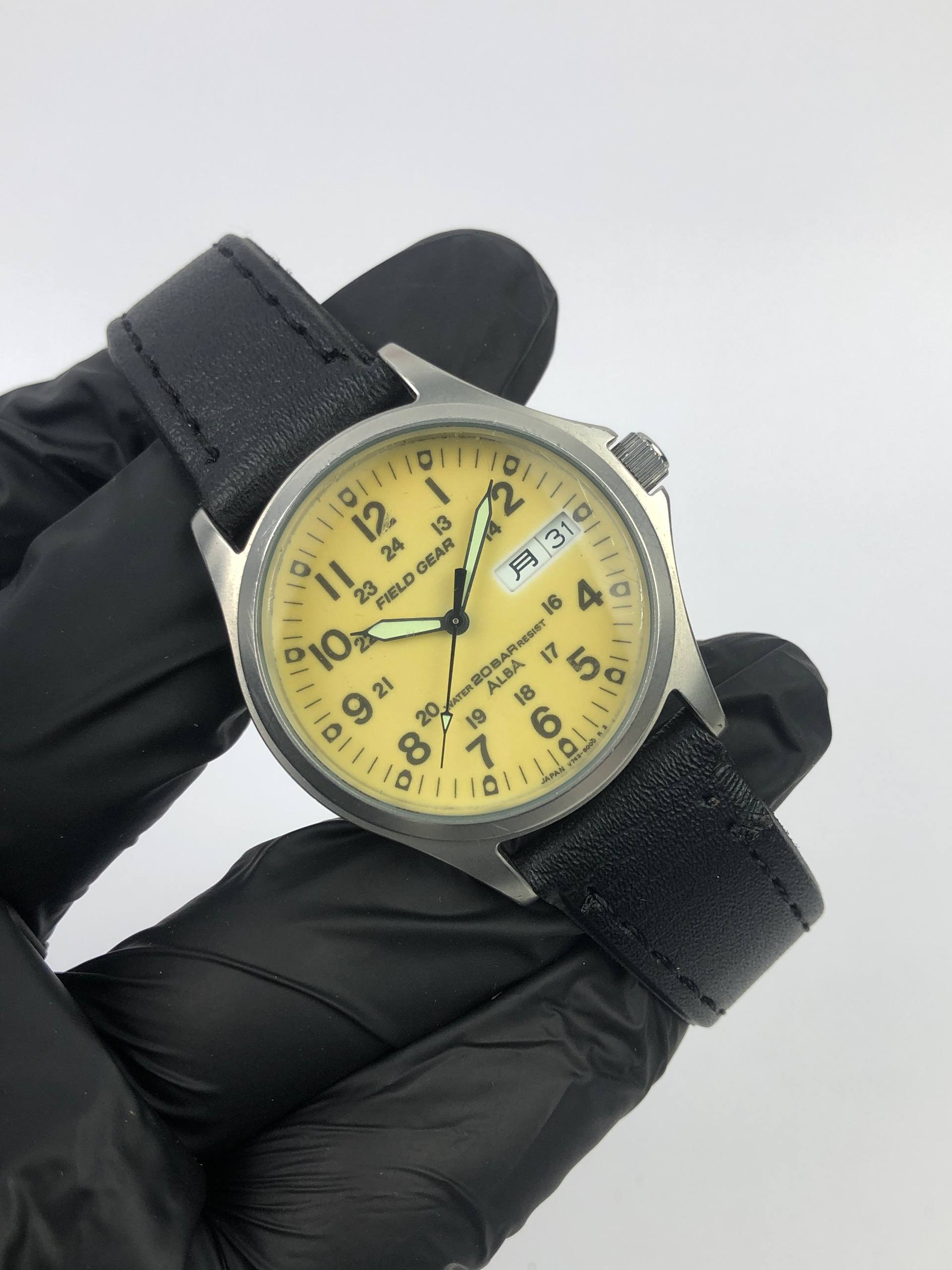 ALBA FIELD GEAR MILITARY FULL LUME DIAL - Gambar 4