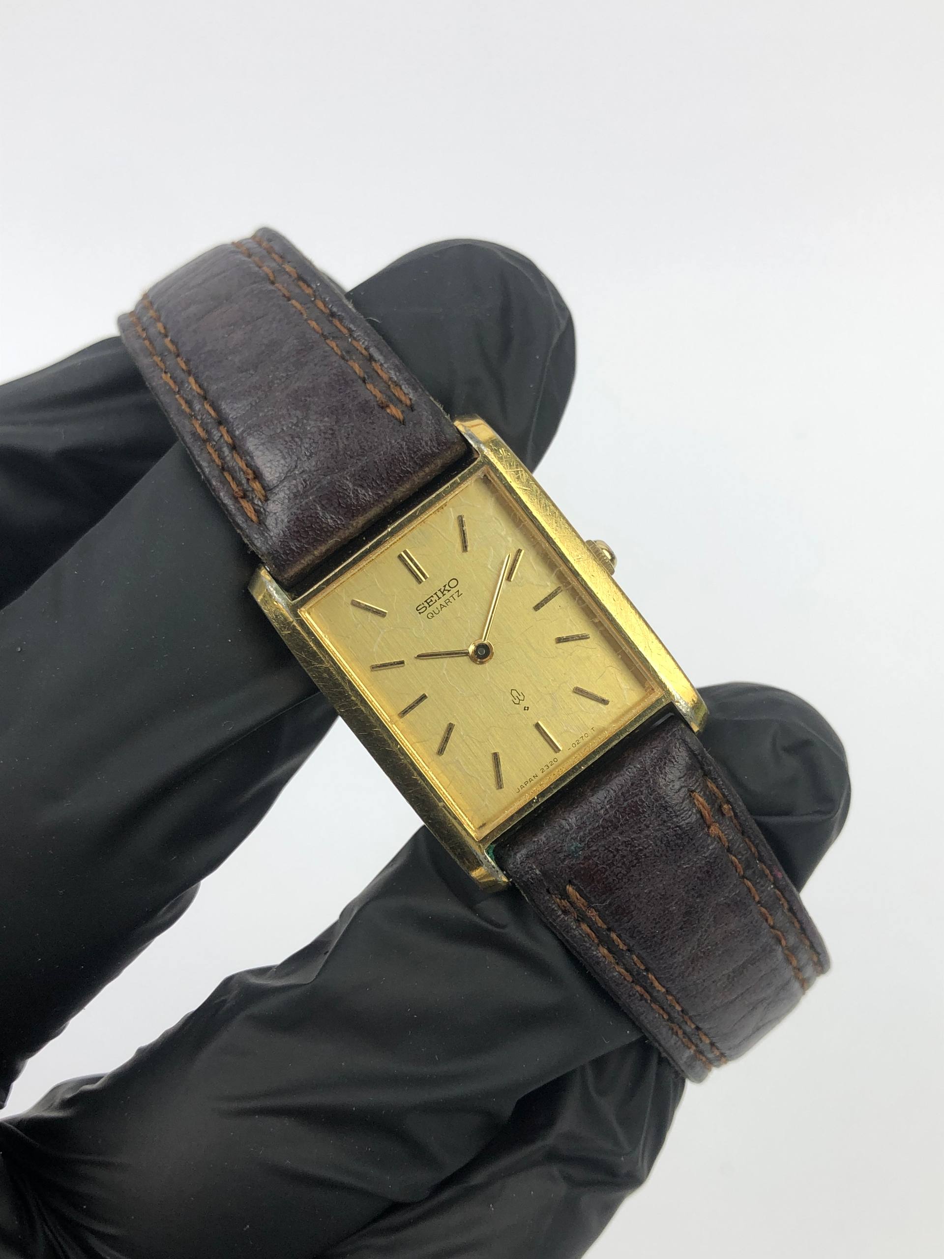 SEIKO TANK QUARTZ LADIES ORIGINAL - Gambar 4