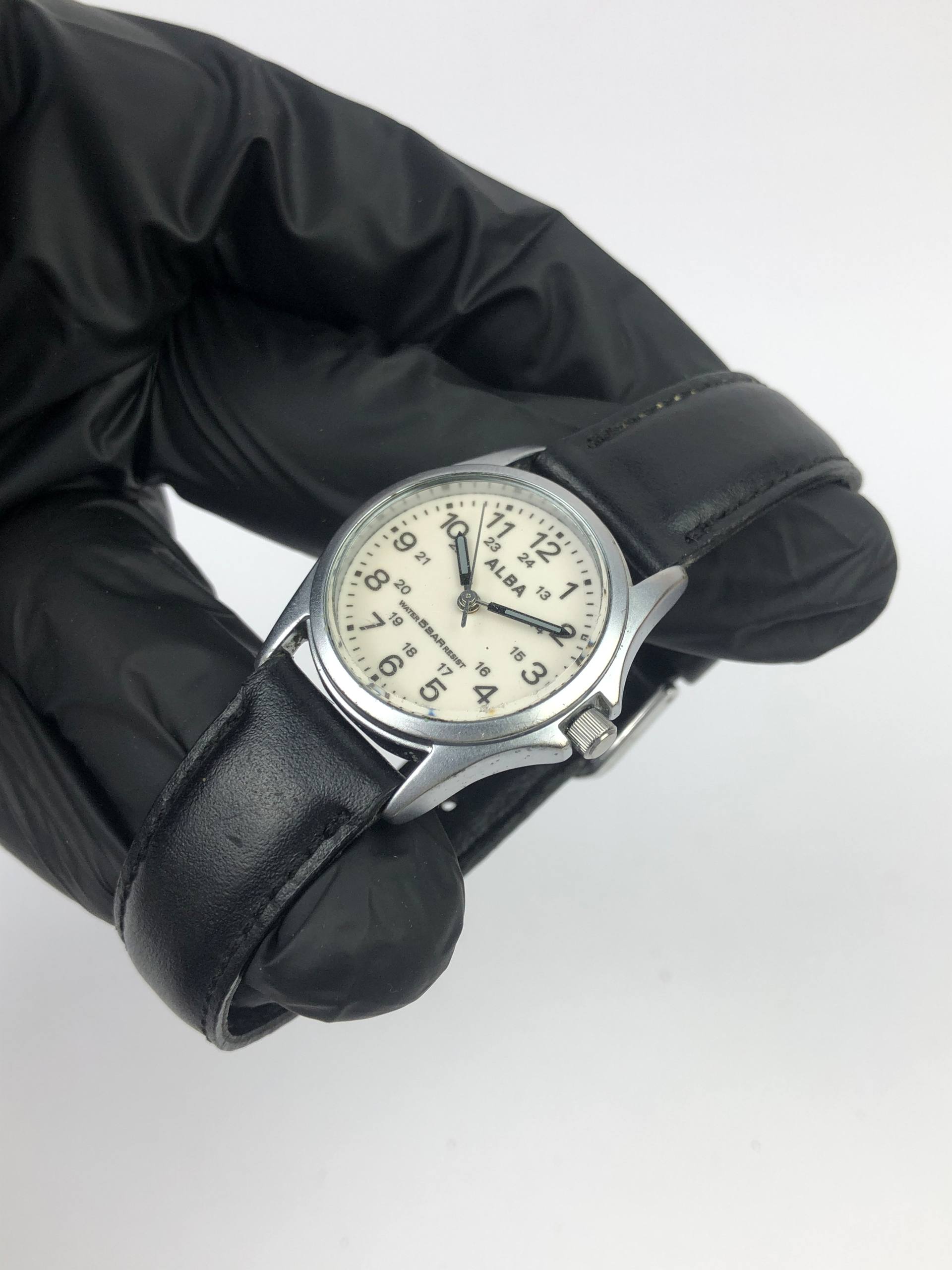 FULL LUME DIAL ALBA MILITARY STYLE LADIES - Gambar 3