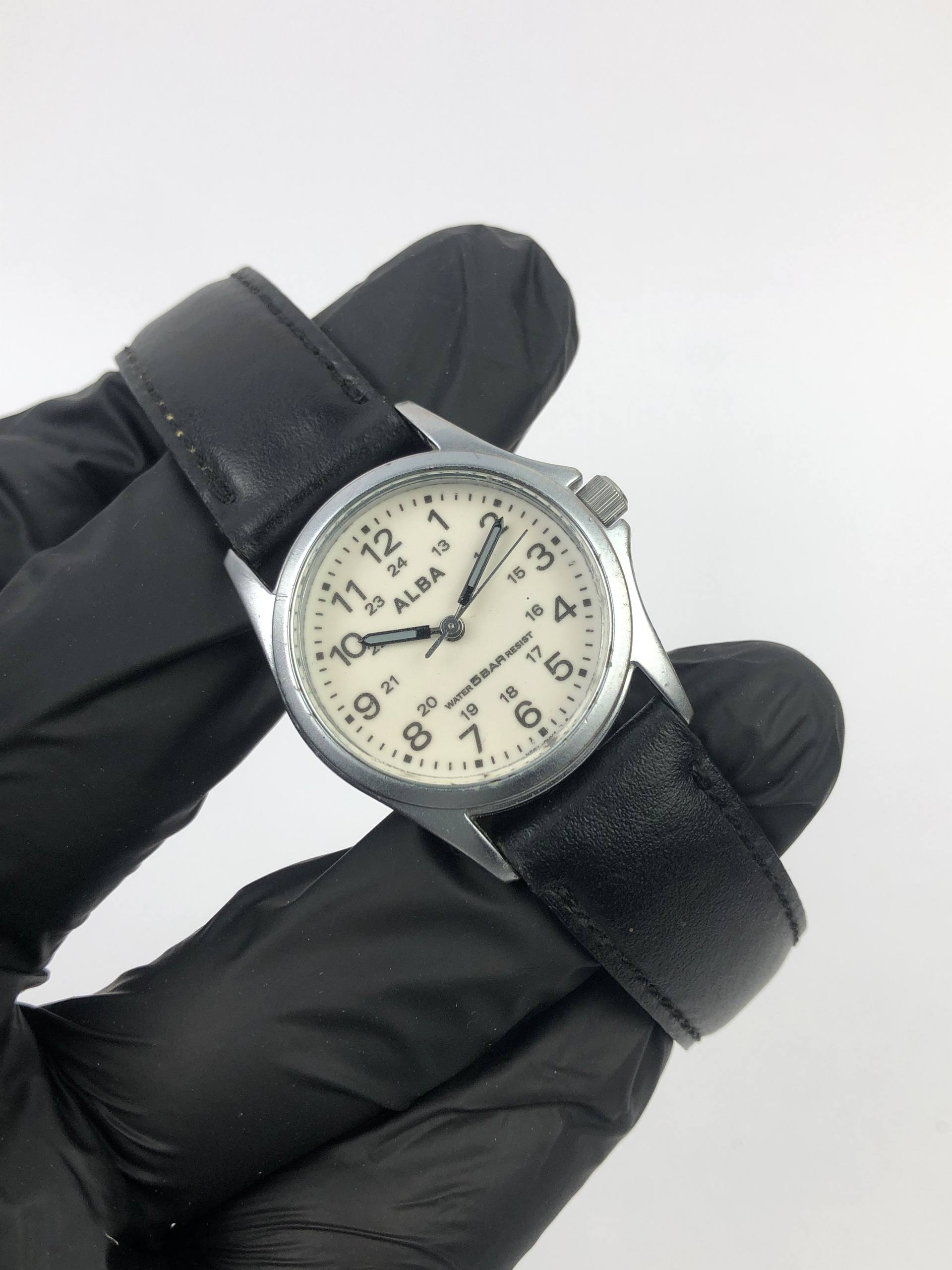 FULL LUME DIAL ALBA MILITARY STYLE LADIES - Gambar 4