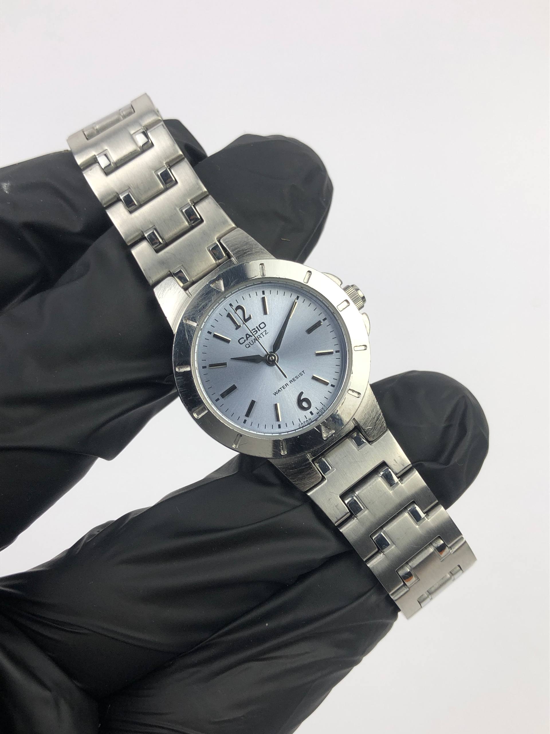 CASIO QUARTZ ANALOG BLUE SEA DIAL - Gambar 4