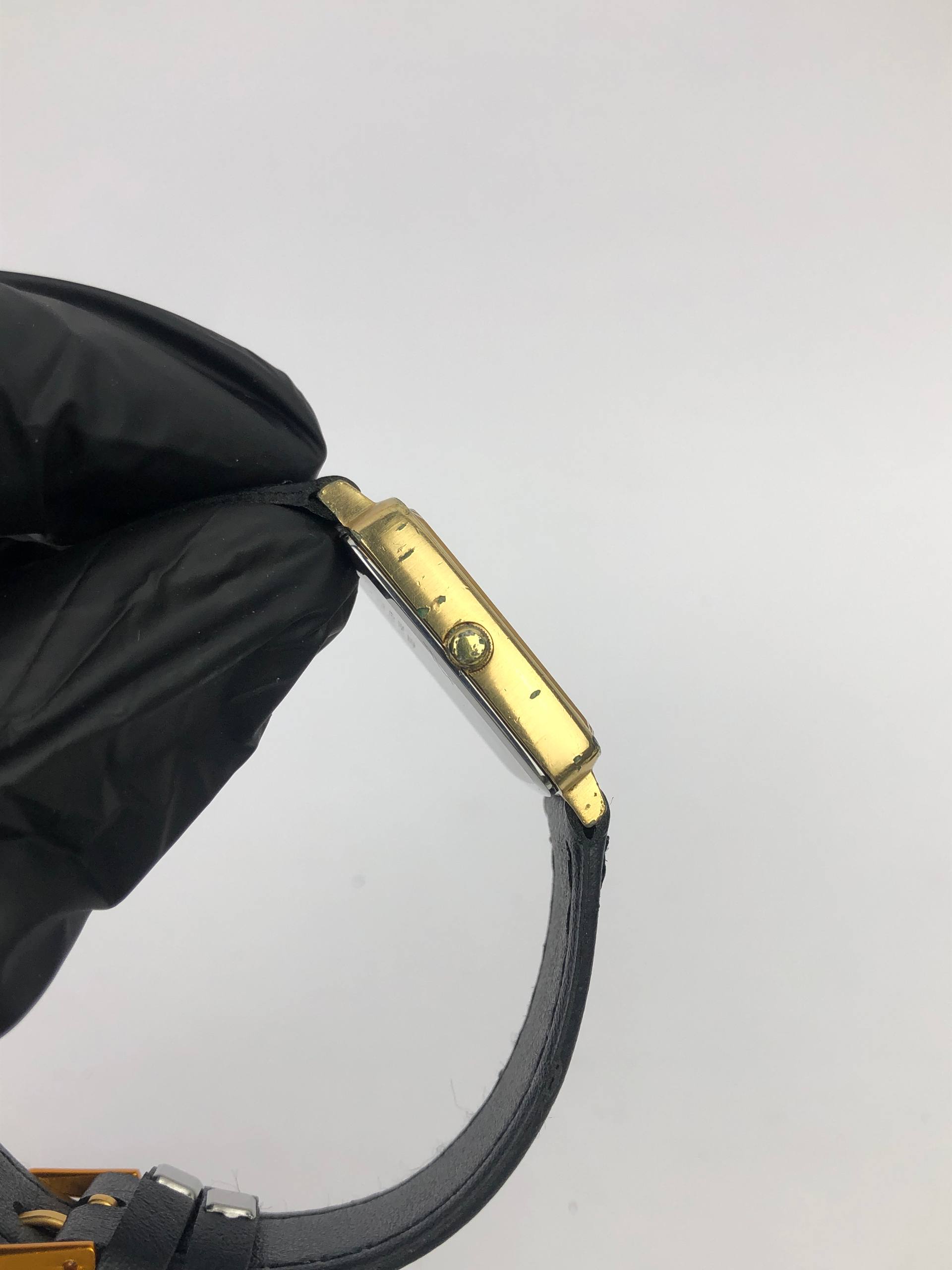 SEIKO DRESSWATCH QUARTZ GOLD CASE SQUARE - Gambar 5