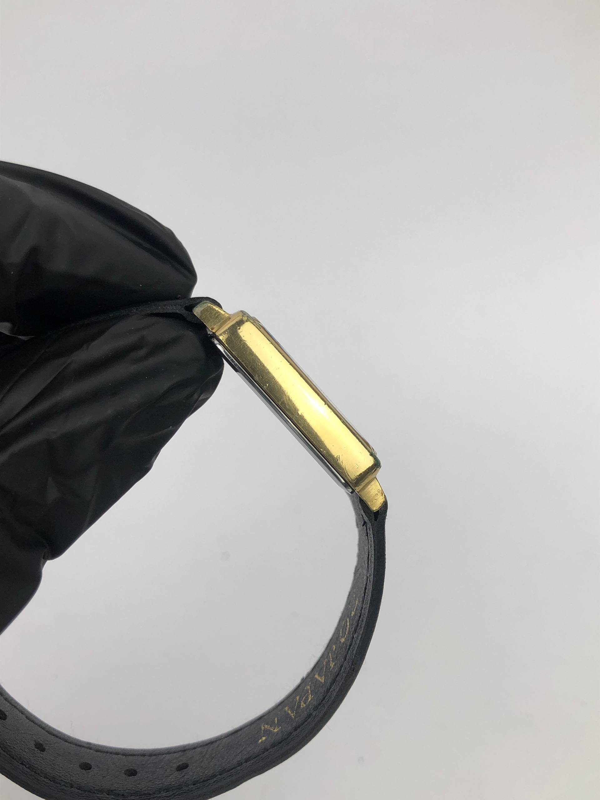 SEIKO DRESSWATCH QUARTZ GOLD CASE SQUARE - Gambar 6