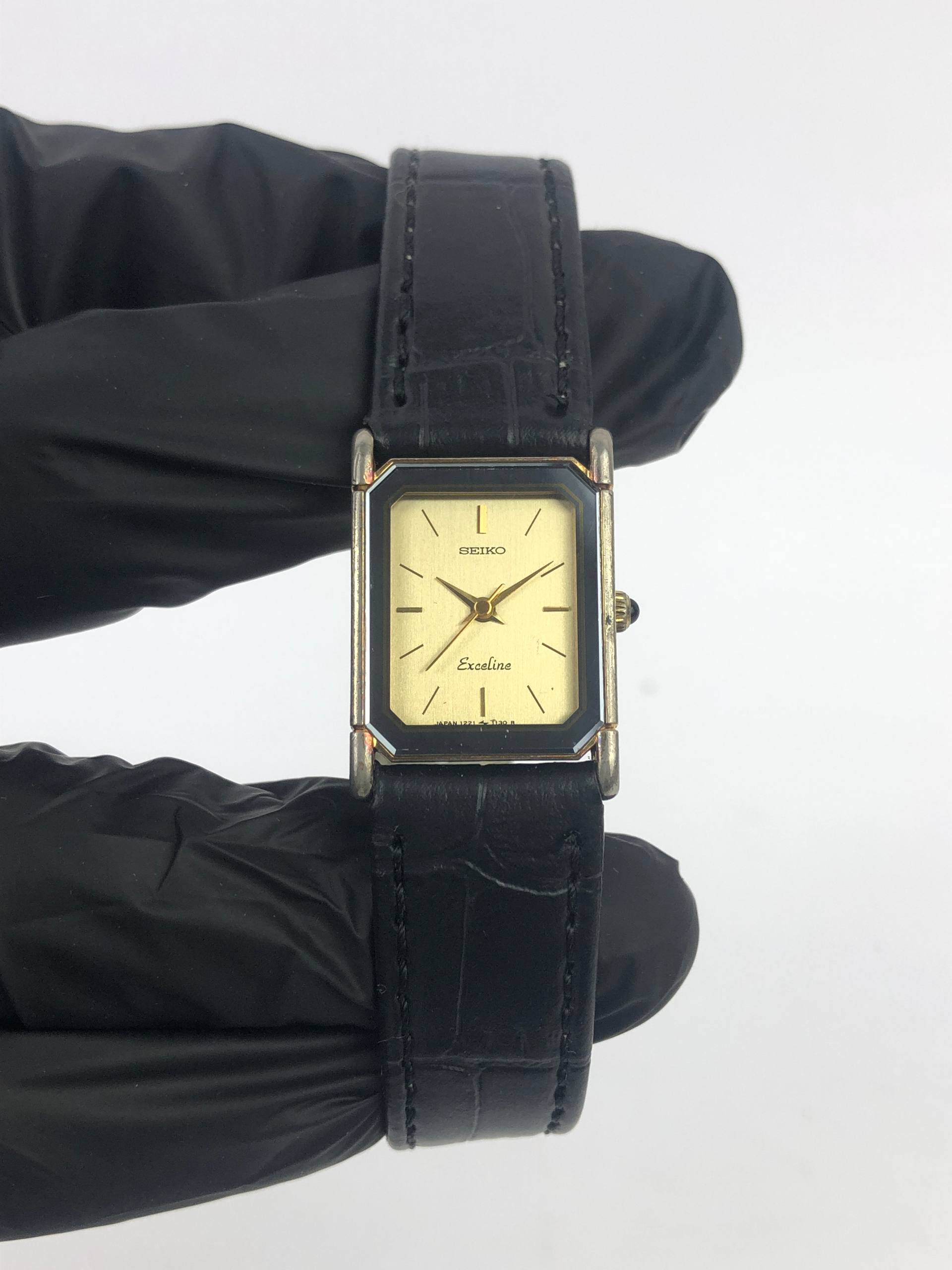 EKSLUSIF SEIKO EXCELINE TANK THIN CASE - Gambar 2