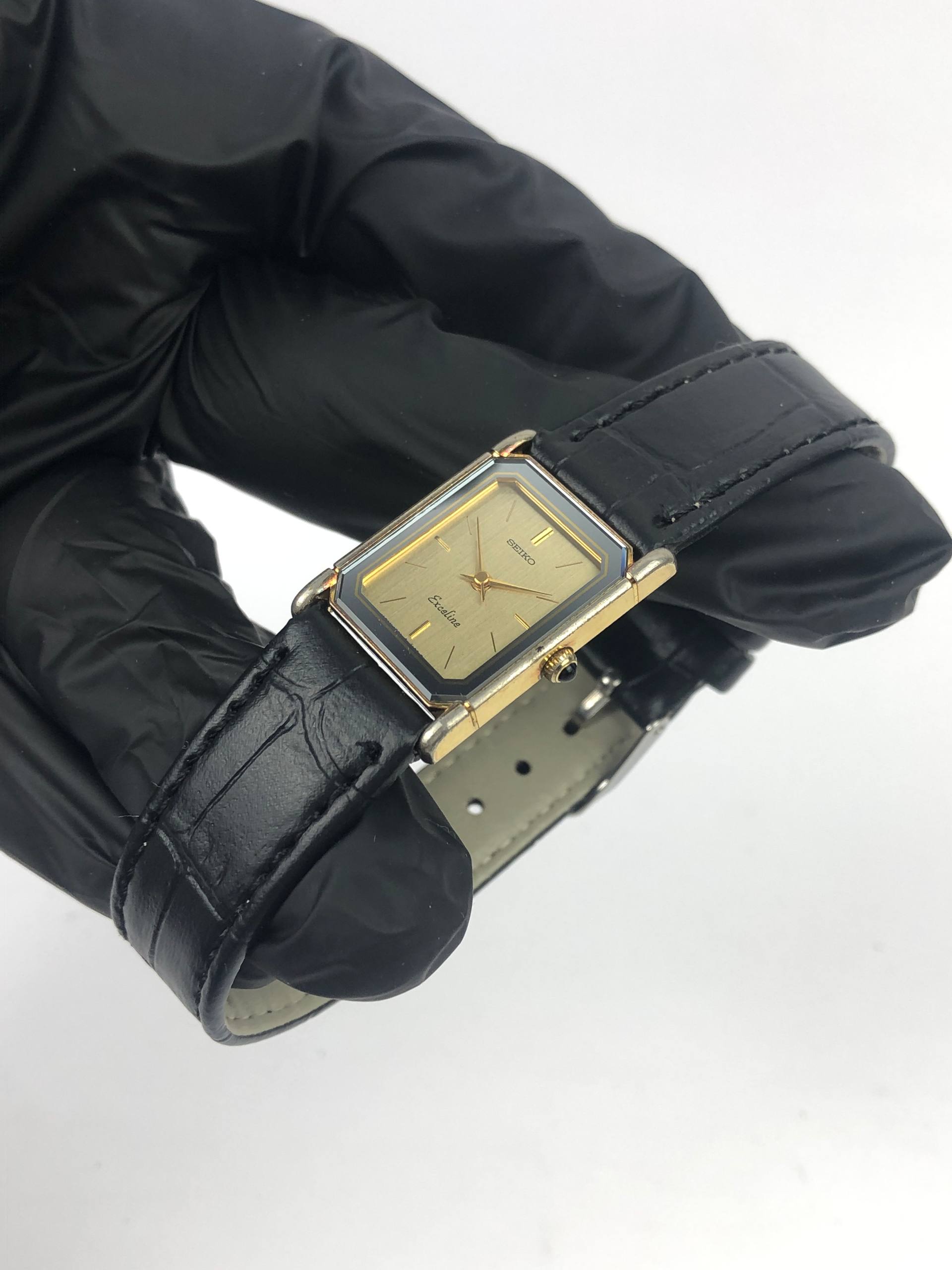 EKSLUSIF SEIKO EXCELINE TANK THIN CASE - Gambar 3