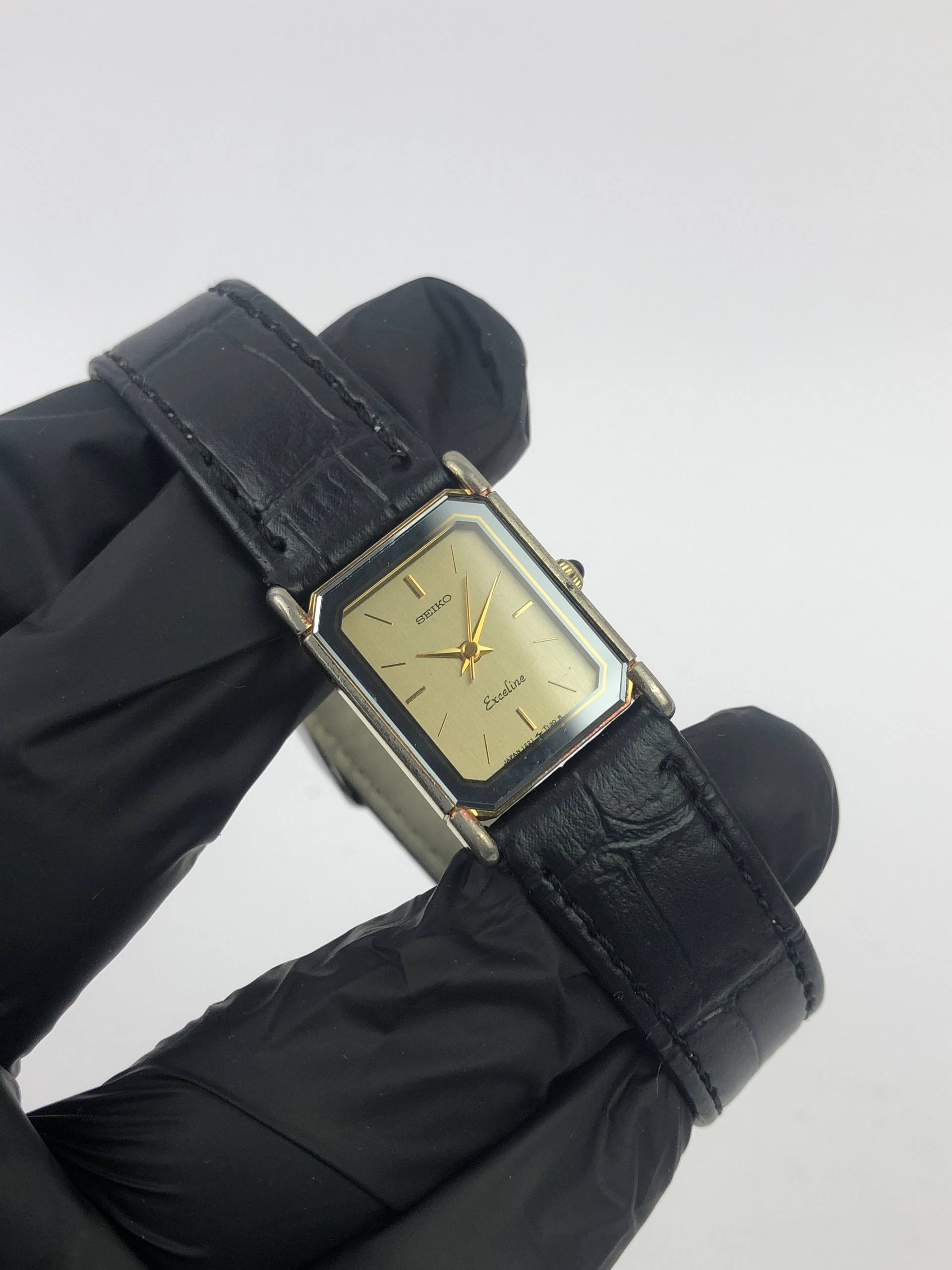 EKSLUSIF SEIKO EXCELINE TANK THIN CASE - Gambar 4