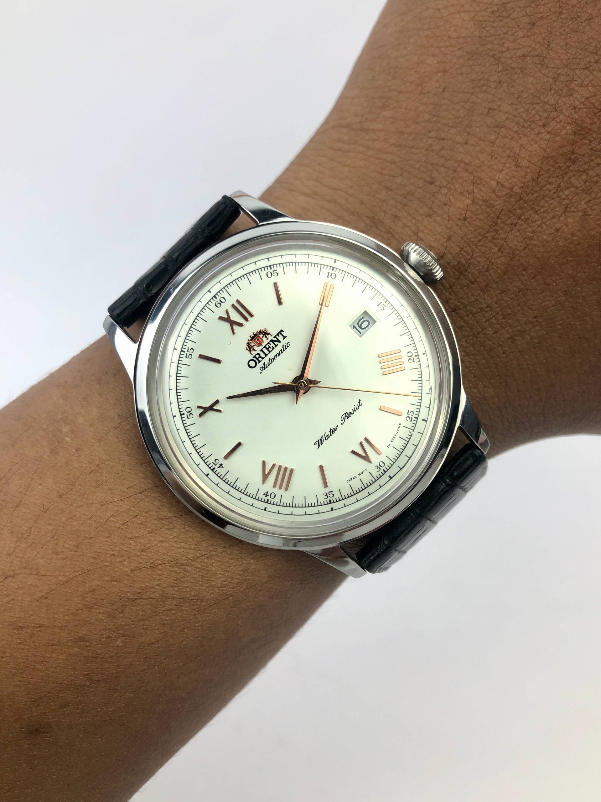 ORIENT BAMBINO AUTOMATIC ROMAN WHITE DIAL