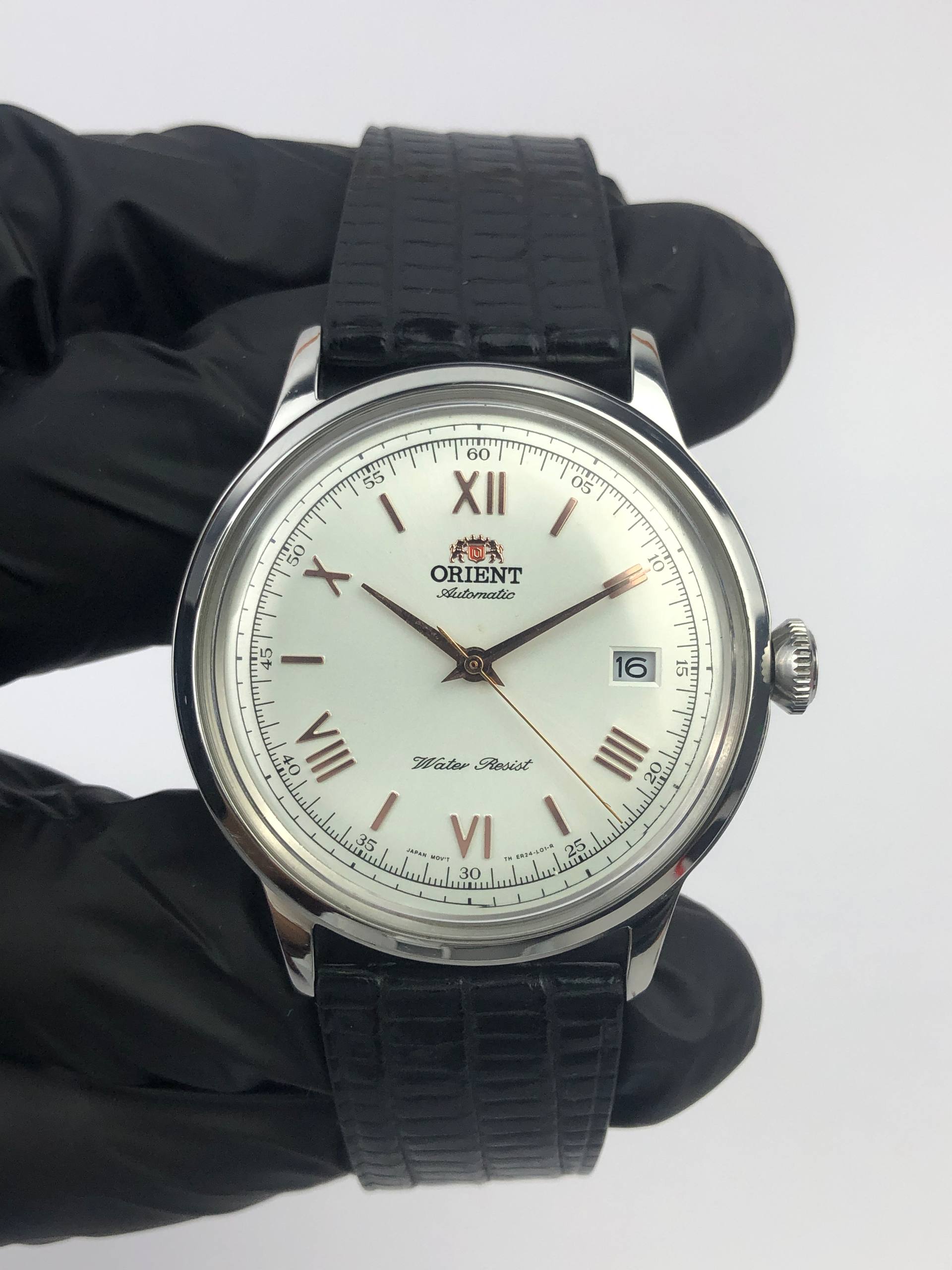 ORIENT BAMBINO AUTOMATIC ROMAN WHITE DIAL - Gambar 2