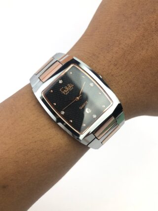 FULL TUNGSTEN CASE AND BRACELET FALCHY JAPAN TWOTONE