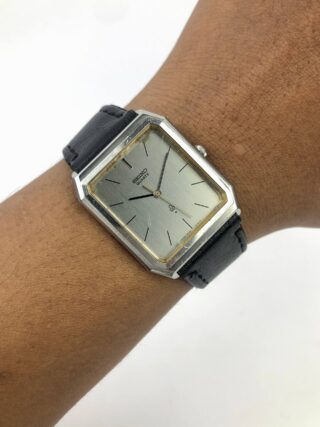 SEIKO TANK QUARTZ GREY DIAL