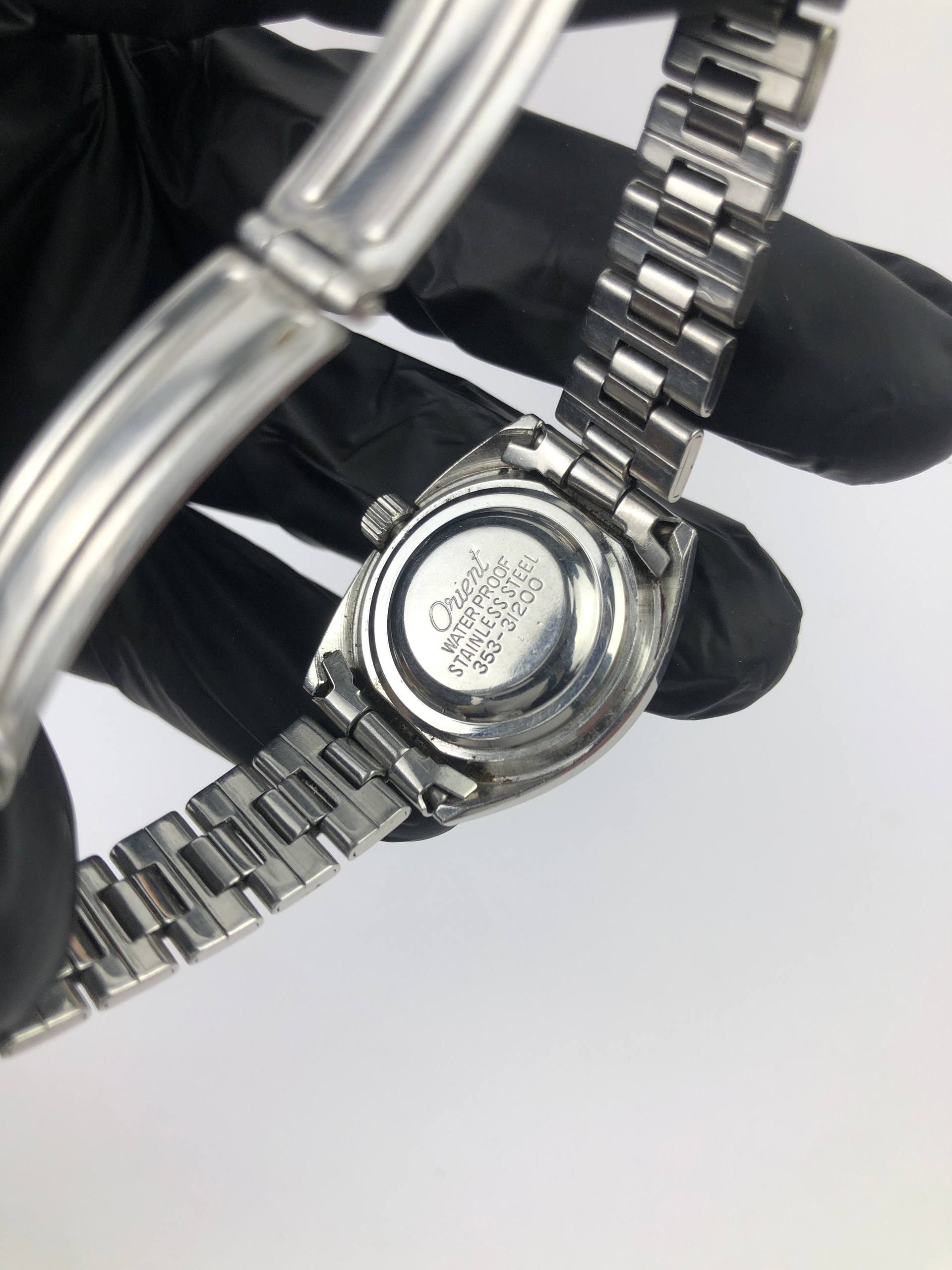 VINTAGE ORIENT LINDA BROWN ROMAN DIAL ALL ORIGINAL - Gambar 8