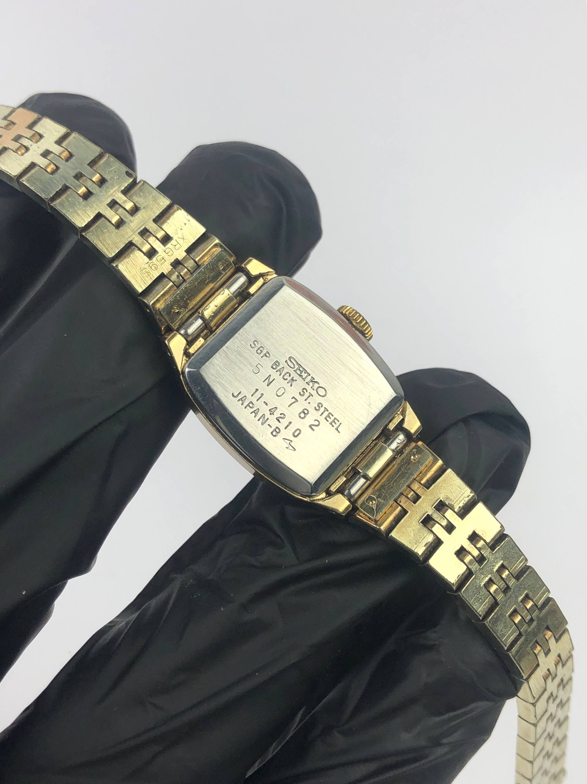 SEIKO VINTAGE GOLD CASE MANUAL - Gambar 7