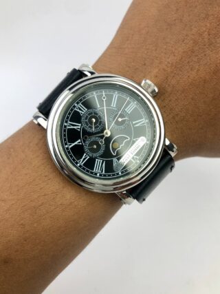 ORIENT EXPRESS MOON DATE ROMAN DIAL