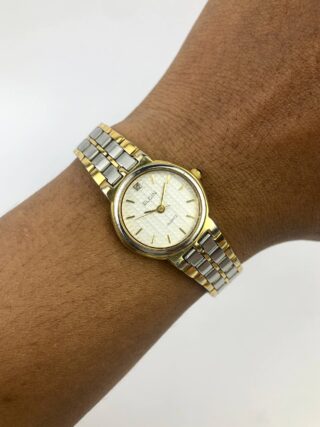 ELGIN SWISS QUARTZ TWOTONE