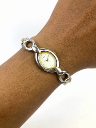 BANGLE WATCH SEIKO LADIES TWOTONE