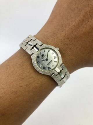 DORIS BLASER PLATINUM DIAMOND DIAL