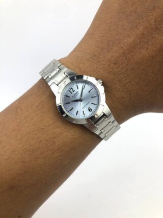 CASIO QUARTZ ANALOG BLUE SEA DIAL