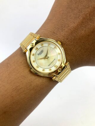 KLAUSE LADIES MOP DIAL CUTTING GLASS CRYSTAL