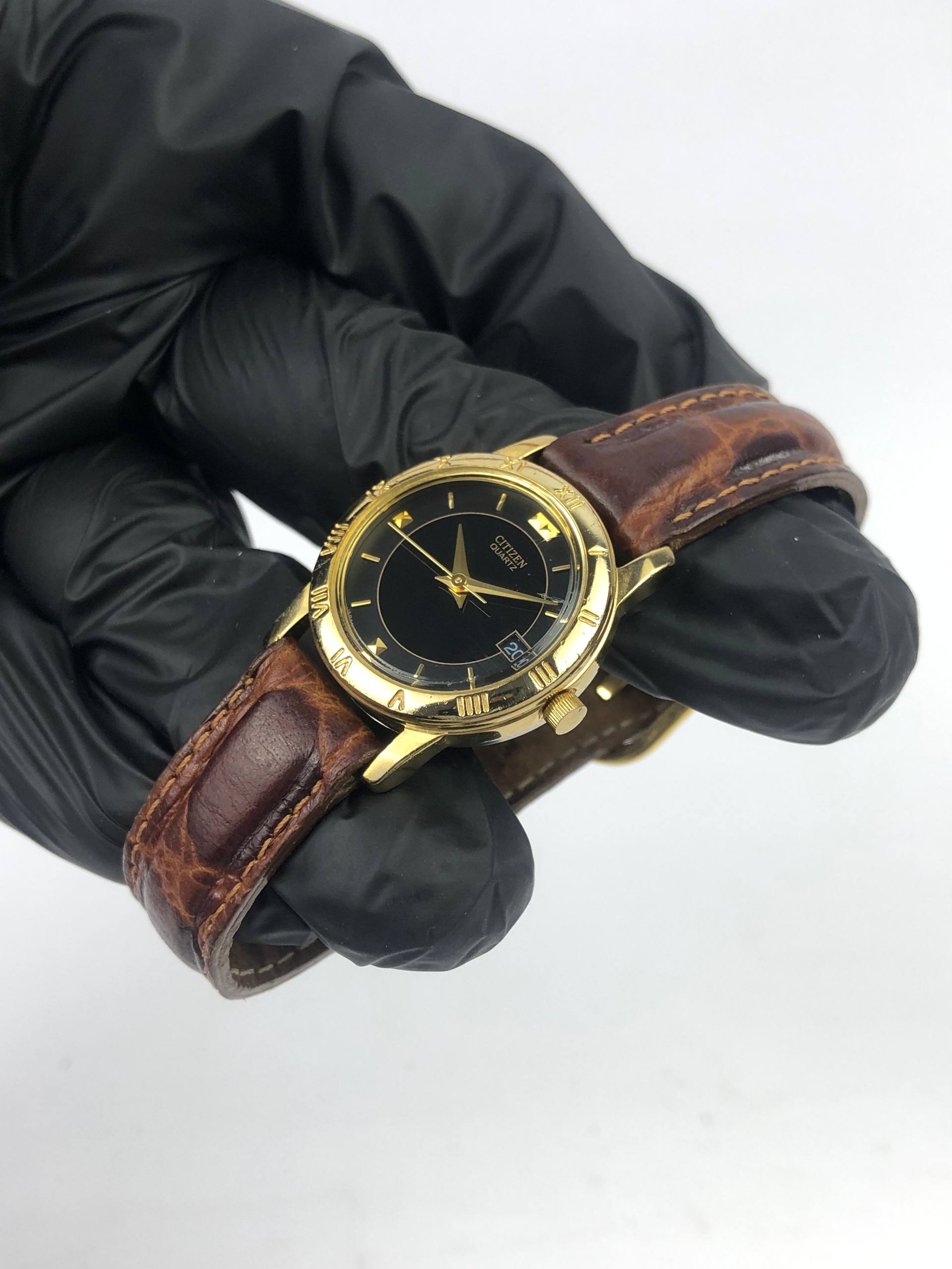 CITIZEN QUARTZ LADY BLACK DIAL - Gambar 6