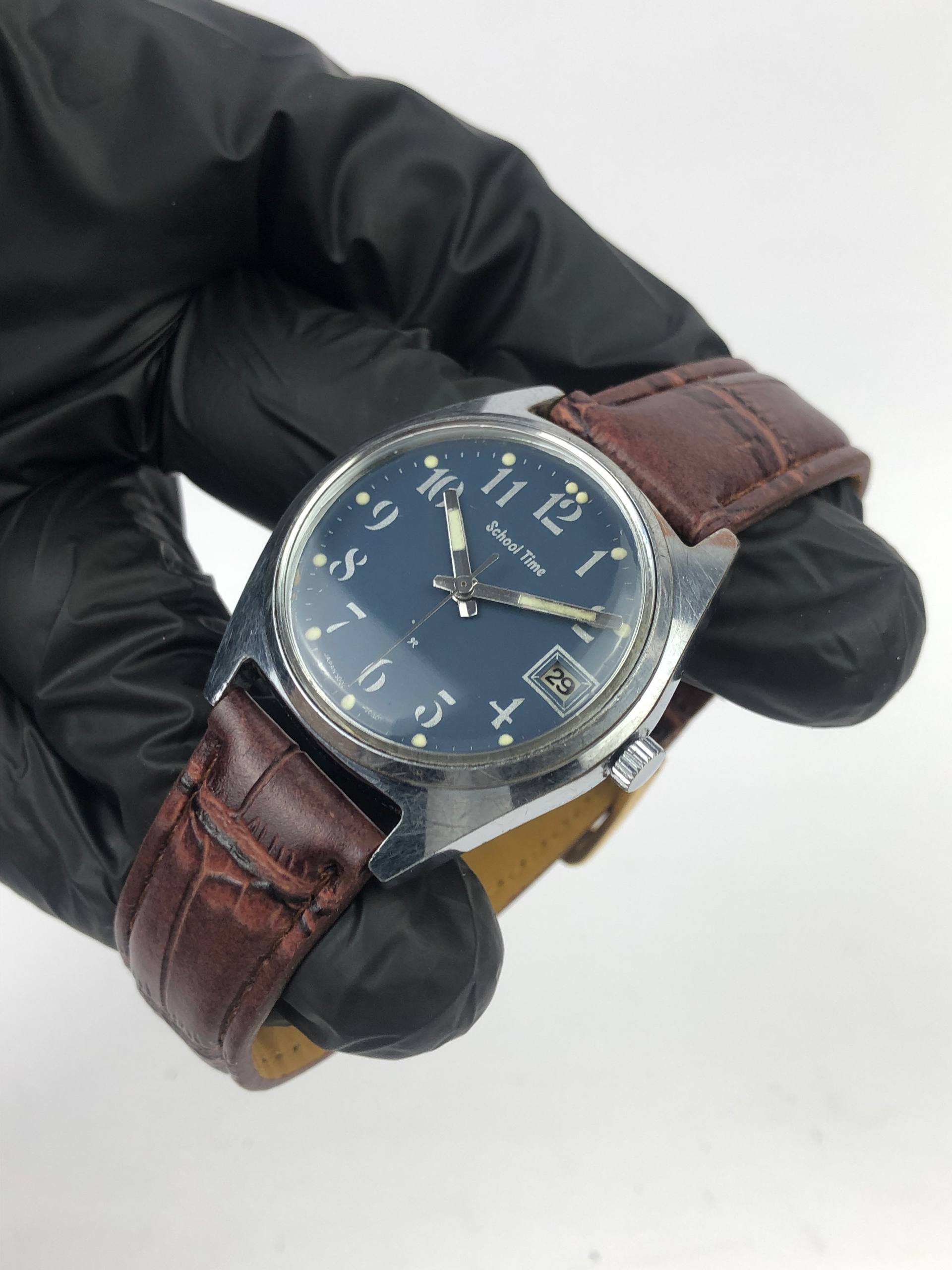 SEIKO SCHOOL TIME BLUE DIAL NUMERIK - Gambar 3