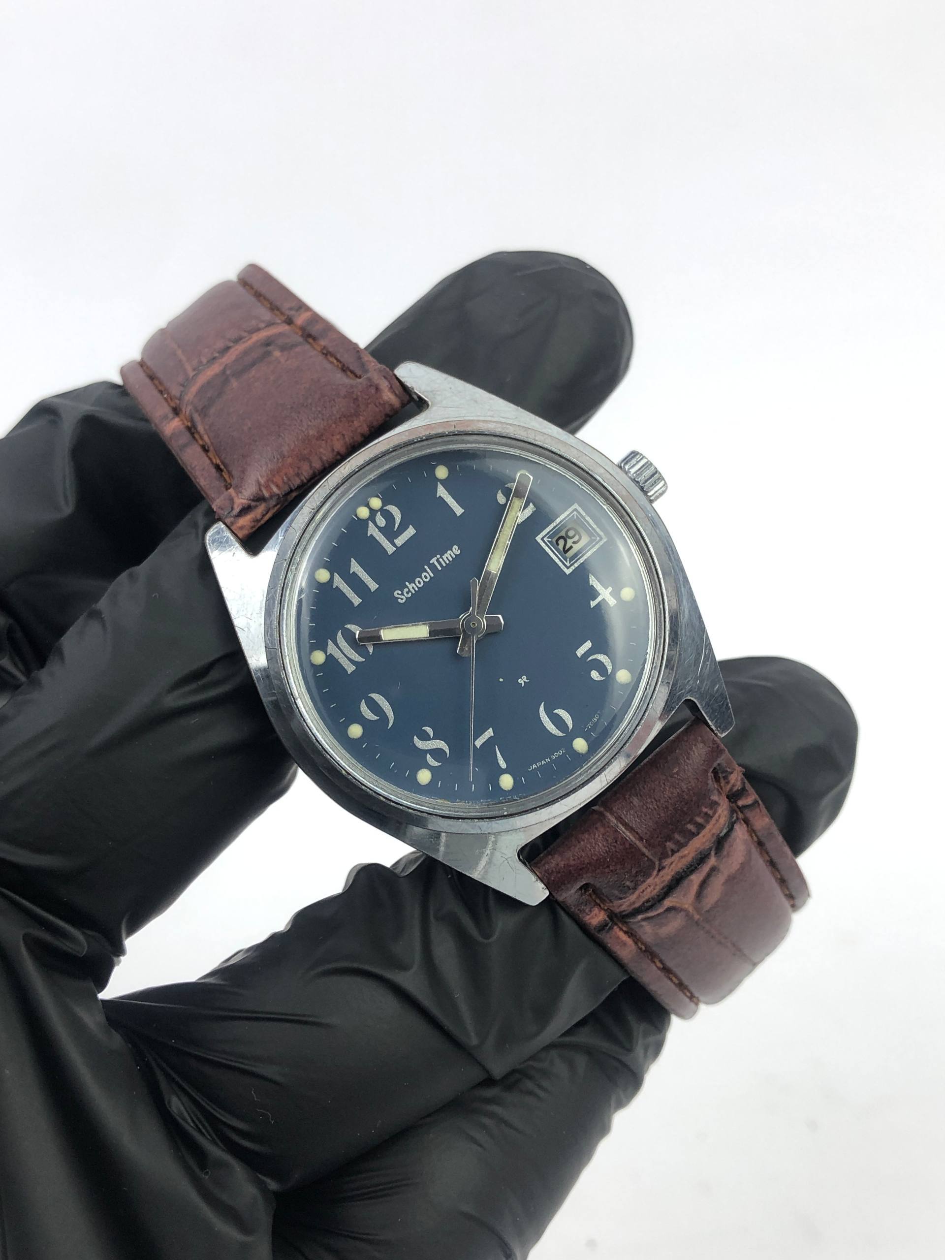SEIKO SCHOOL TIME BLUE DIAL NUMERIK - Gambar 4