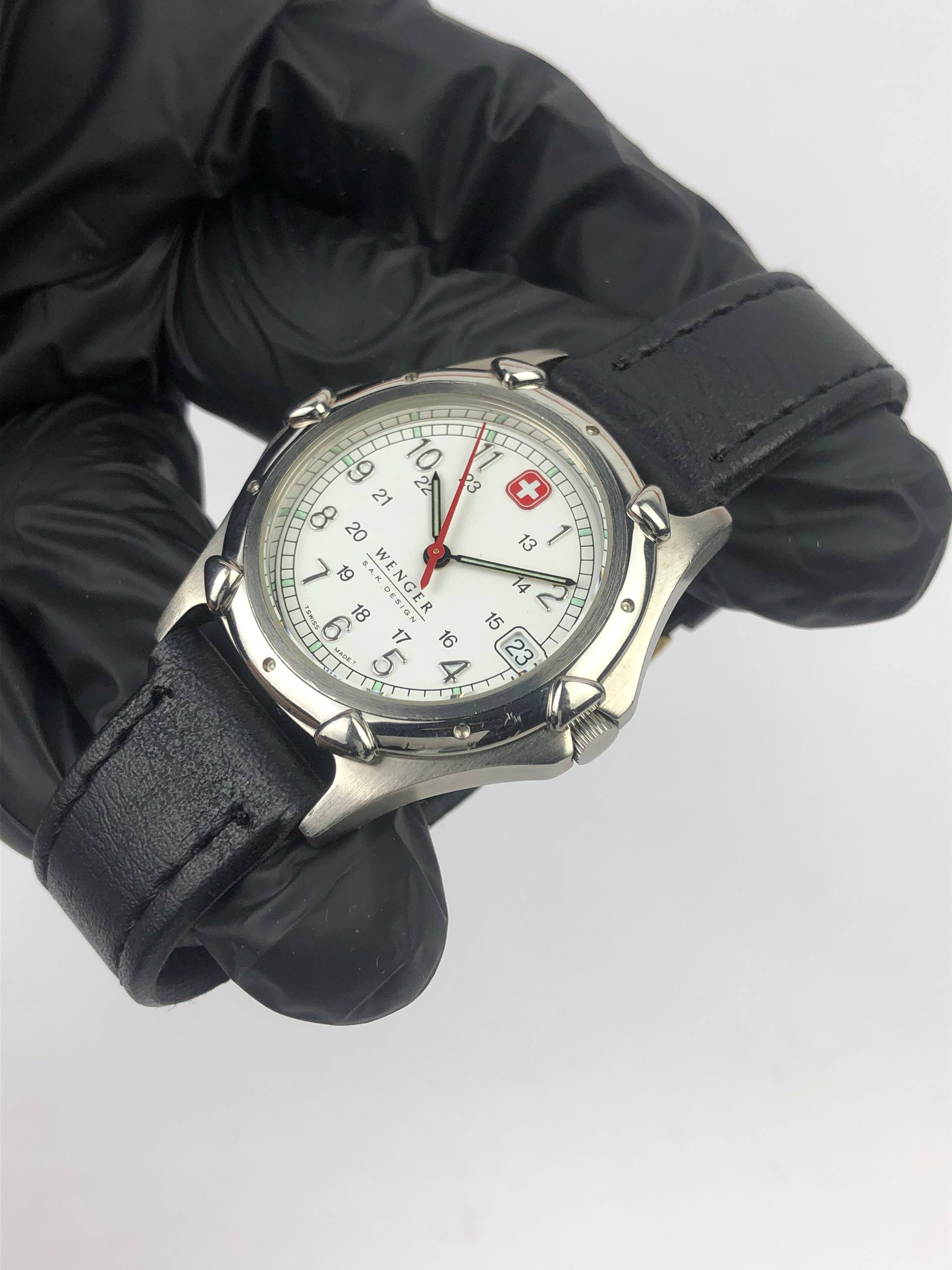 SWISSMADE WENGER ANALOQ ORIGINAL - Gambar 3