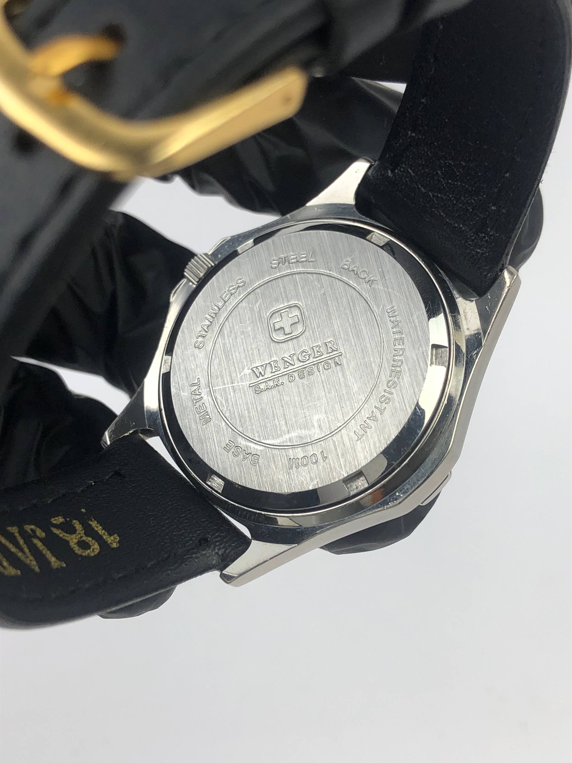 SWISSMADE WENGER ANALOQ ORIGINAL - Gambar 7