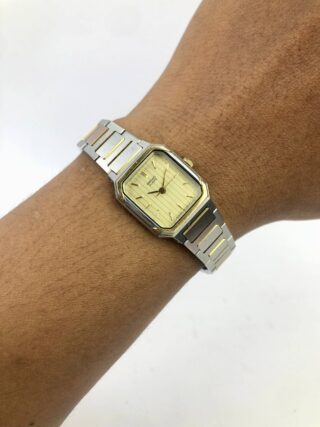 SEIKO QUARTZ TANK FULL BRACELET ALL ORIGINAL