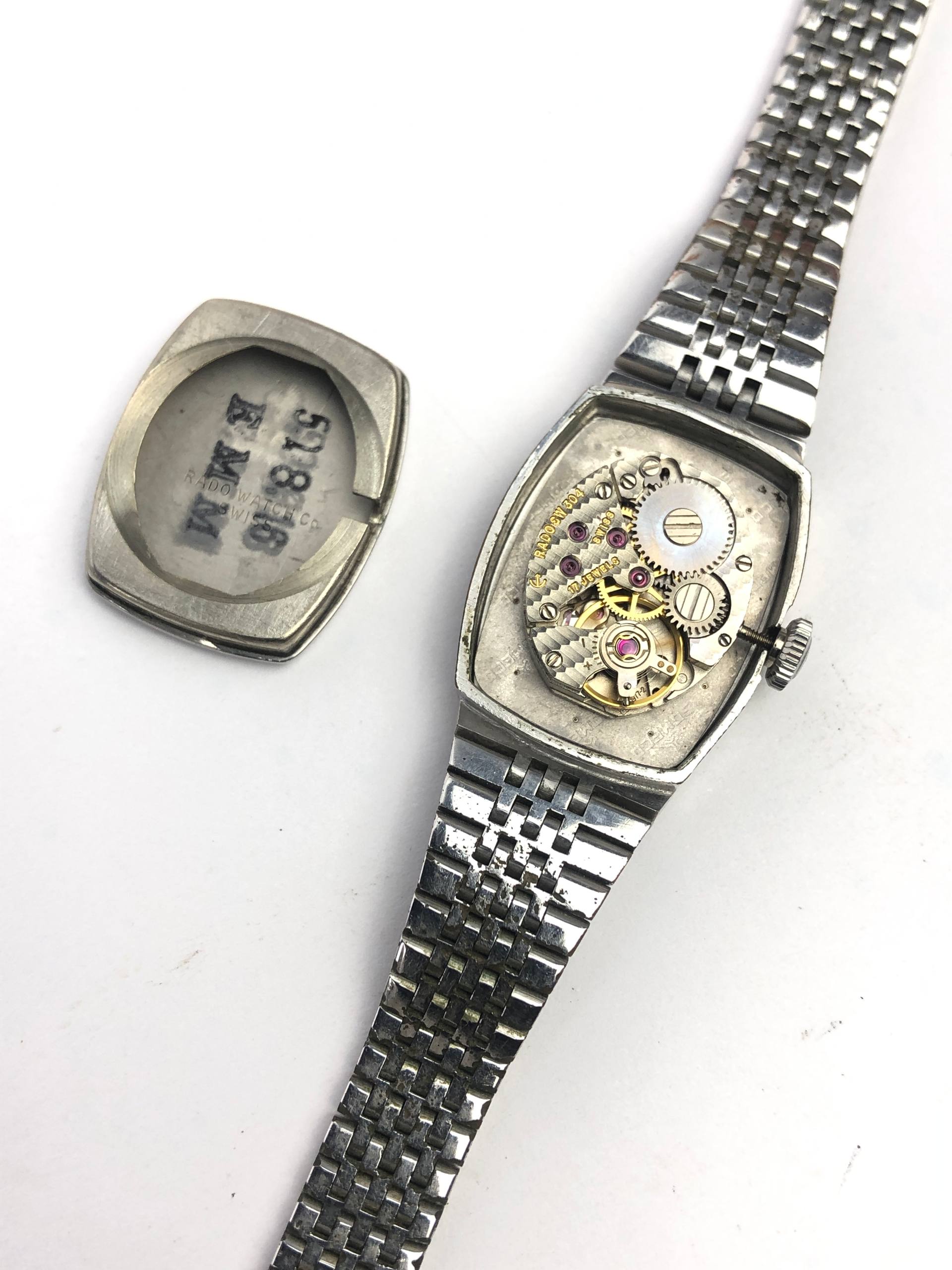 SWISSMADE RADO VINTAGE LADIES TEXTURED - Gambar 9