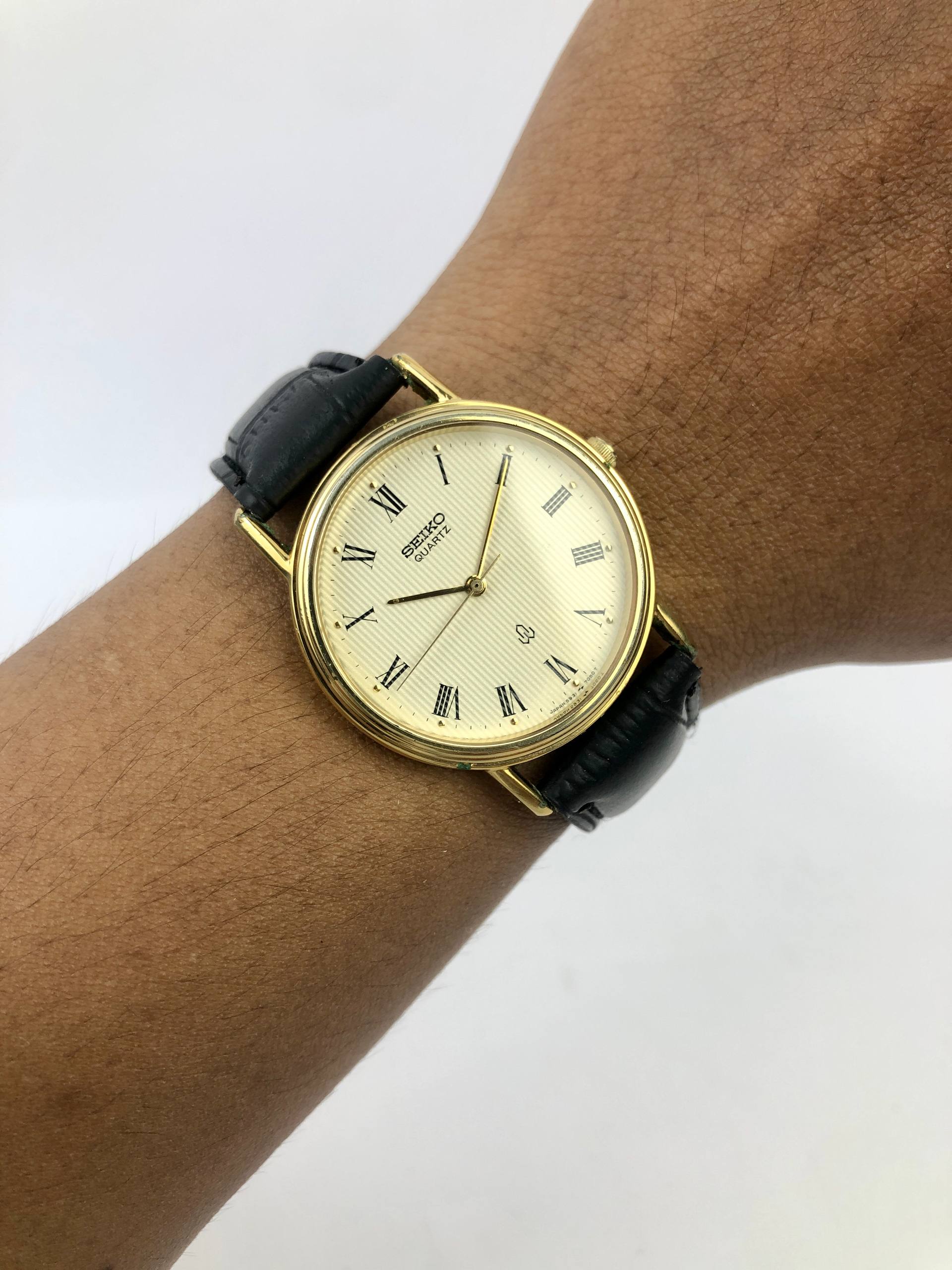 SEIKO QUARTZ ROMAN DIAL BERGARIS