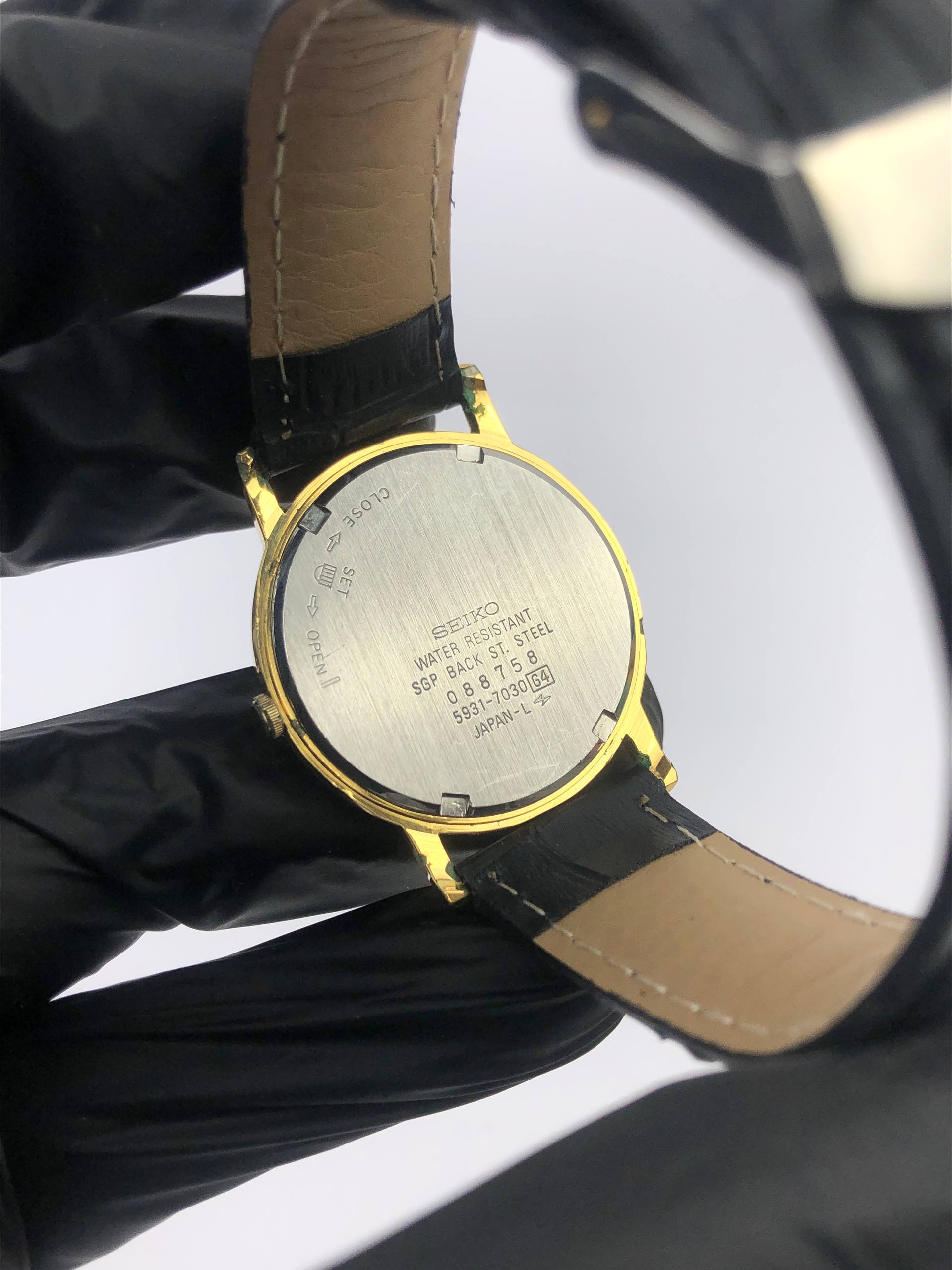 SEIKO QUARTZ ROMAN DIAL BERGARIS - Gambar 7