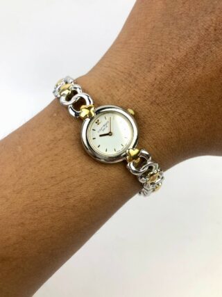 BEAUTIFUL COUREGES PARIS BANGLE TWOTONE